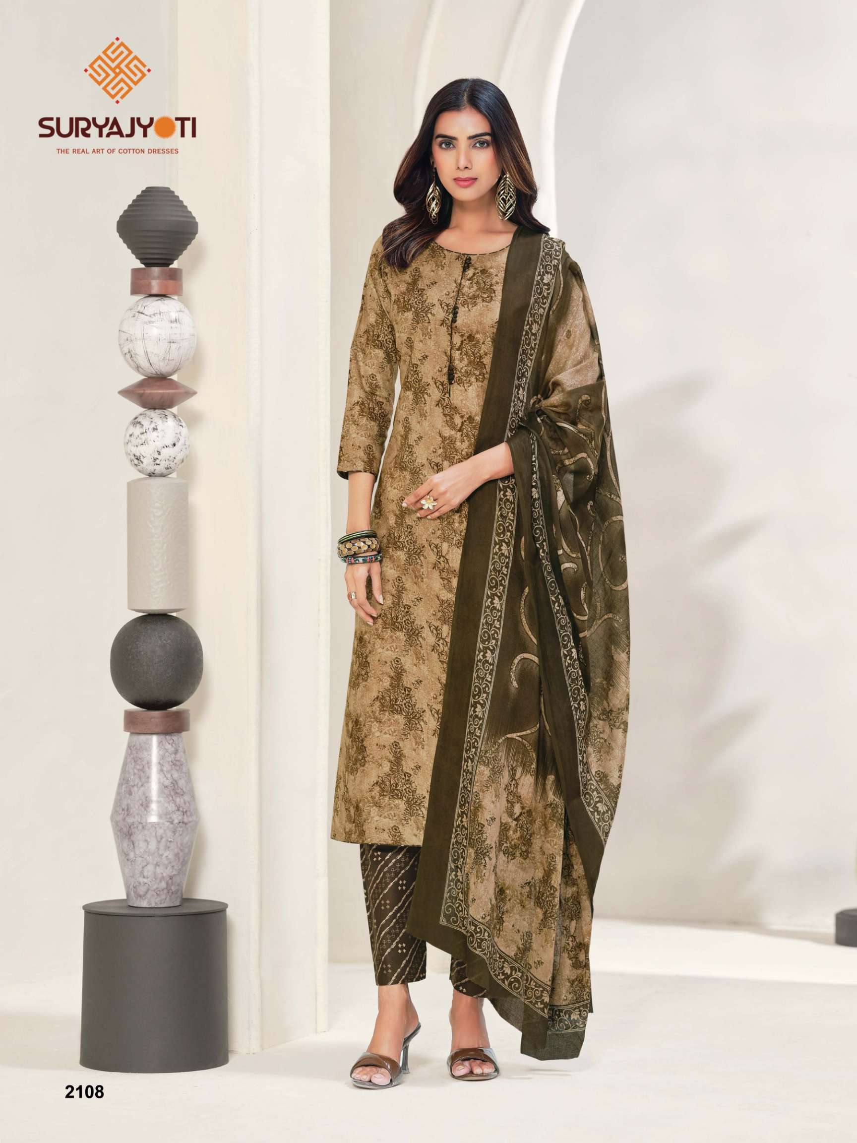 SURYAJYOTI ZION COTTON VOL 21 COTTON PRINTED LADIES SALWAR SUIT