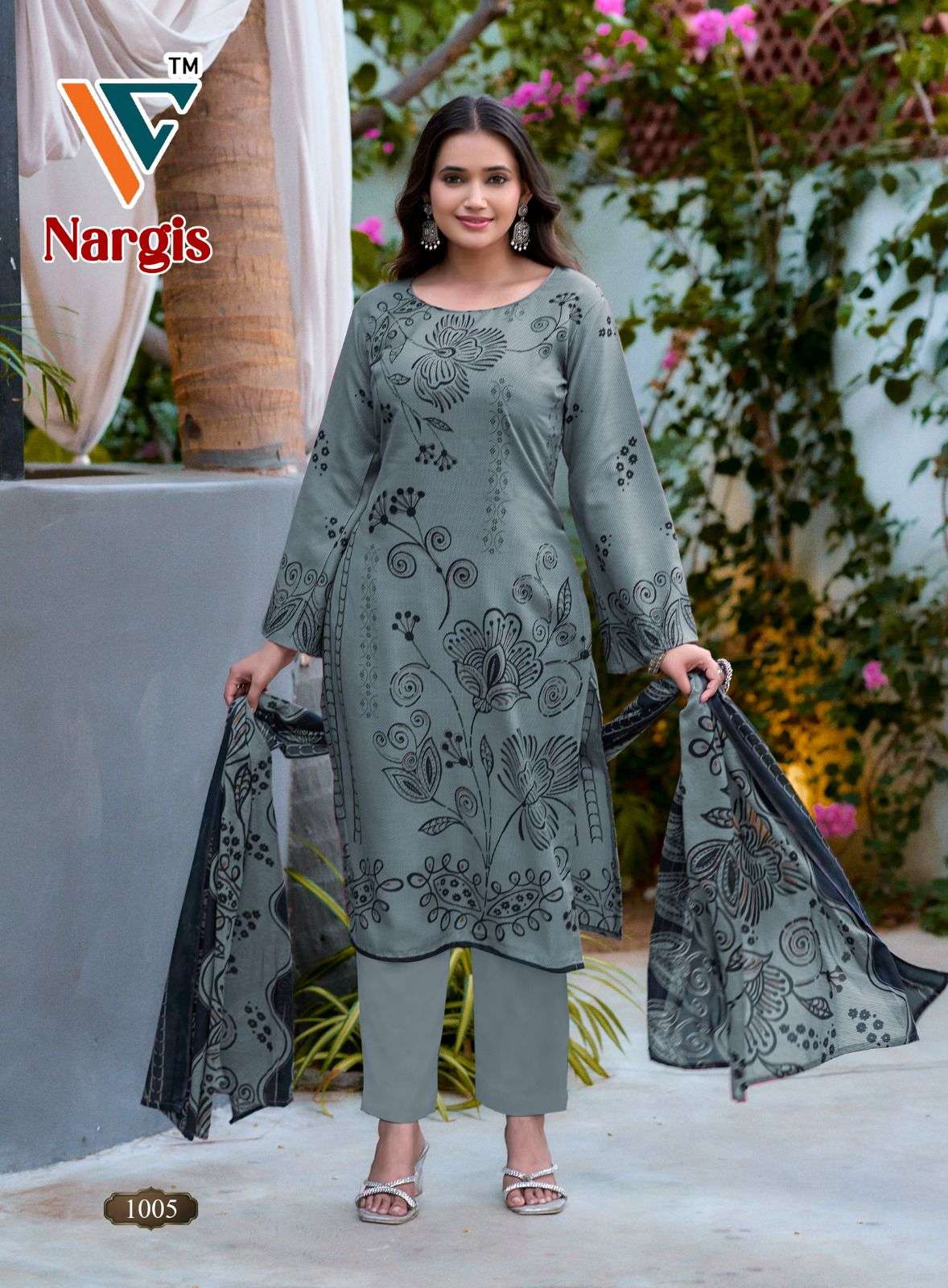 VANDANA CREATION NARGIS VOL 1 COTTON DIGITAL PRINT SALWAR SUIT