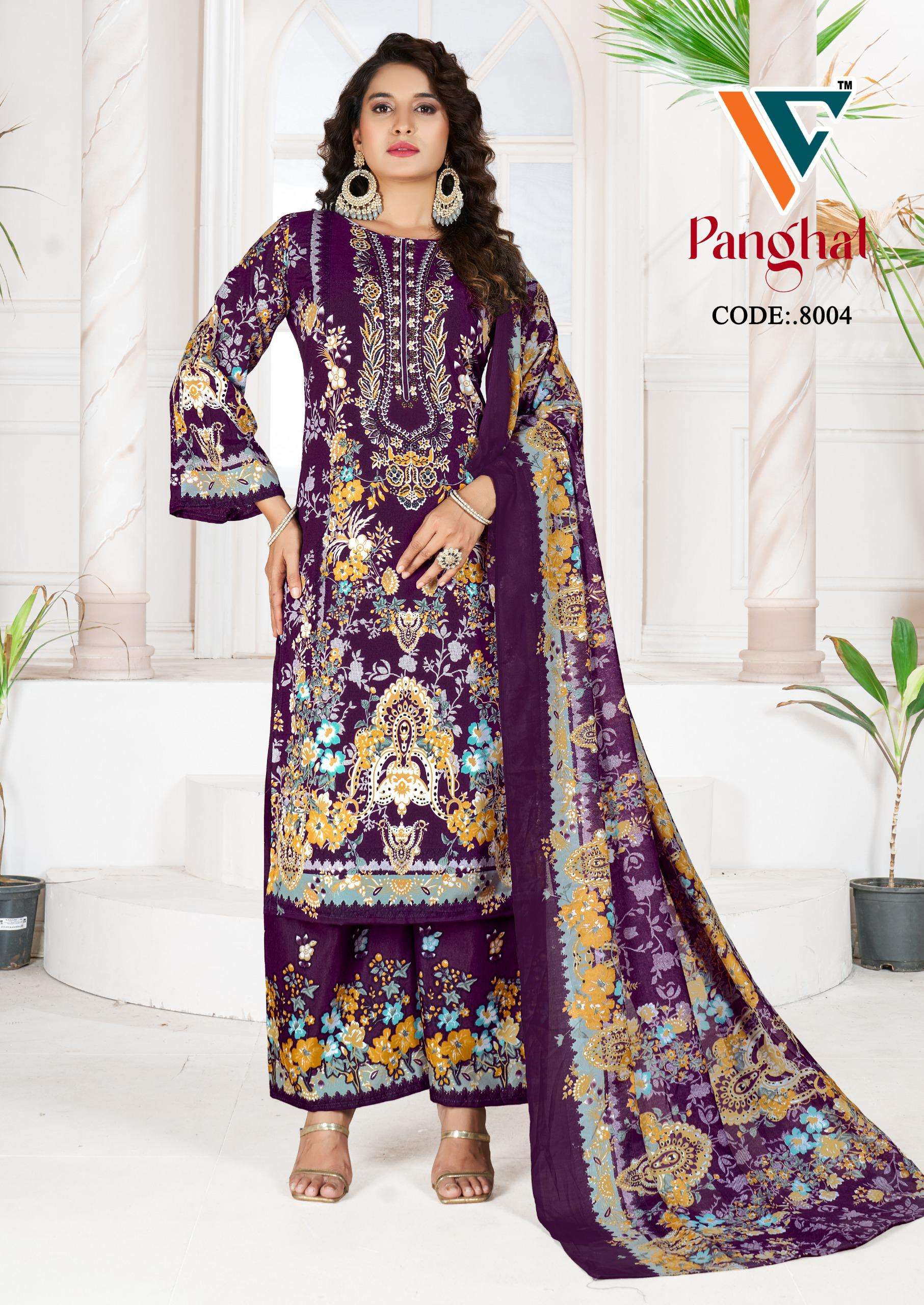 VANDANA CREATION PANGHAT VOL 8 COTTON DIGITAL KARACHI PRINTS SALWAR SUIT