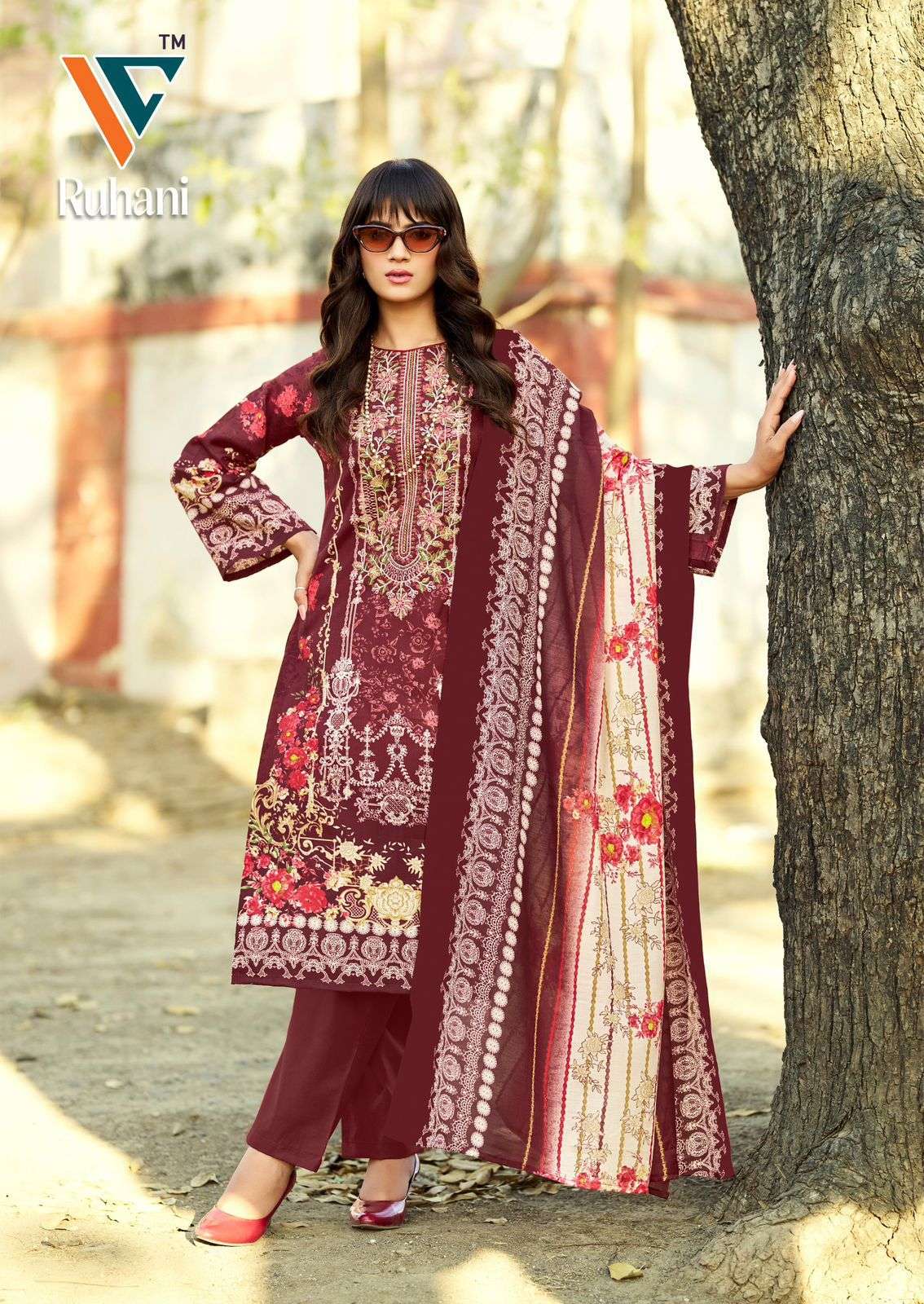 VANDANA CREATION RUHANI‎‎ VOL 40 COTTON DIGITAL STYLE PRINT SALWAR SUIT