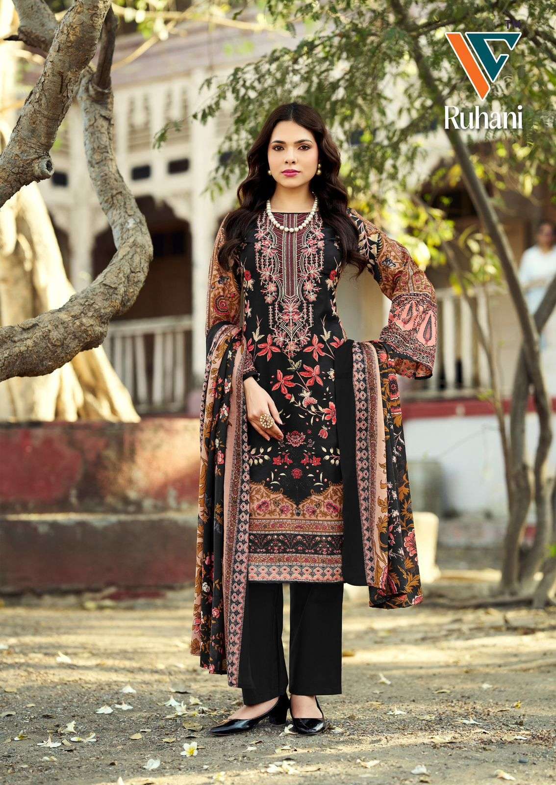 VANDANA CREATION RUHANI‎‎ VOL 40 COTTON DIGITAL STYLE PRINT SALWAR SUIT