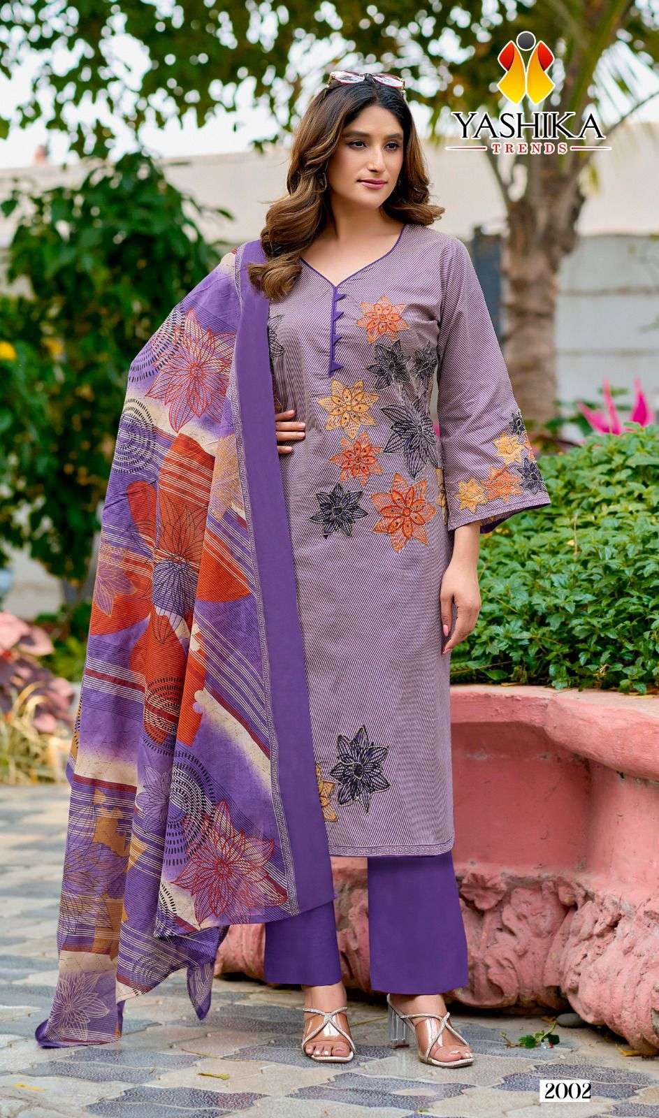 YASHIKA TRENDS MAYISHA VOL 2 COTTON DIGITAL PRINTS WITH FANCY WORK SUITS 