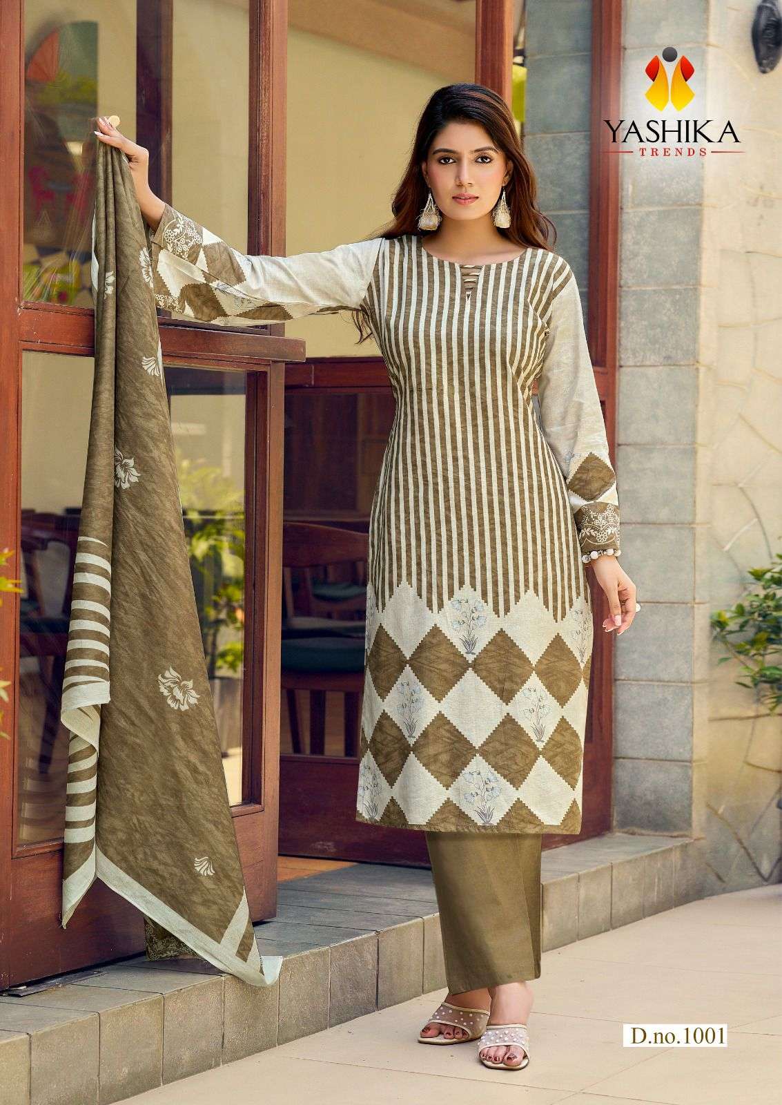 YASHIKA TRENDS ZIANA COTTON DIGITAL FANCY PRINTS SALWAR SUIT