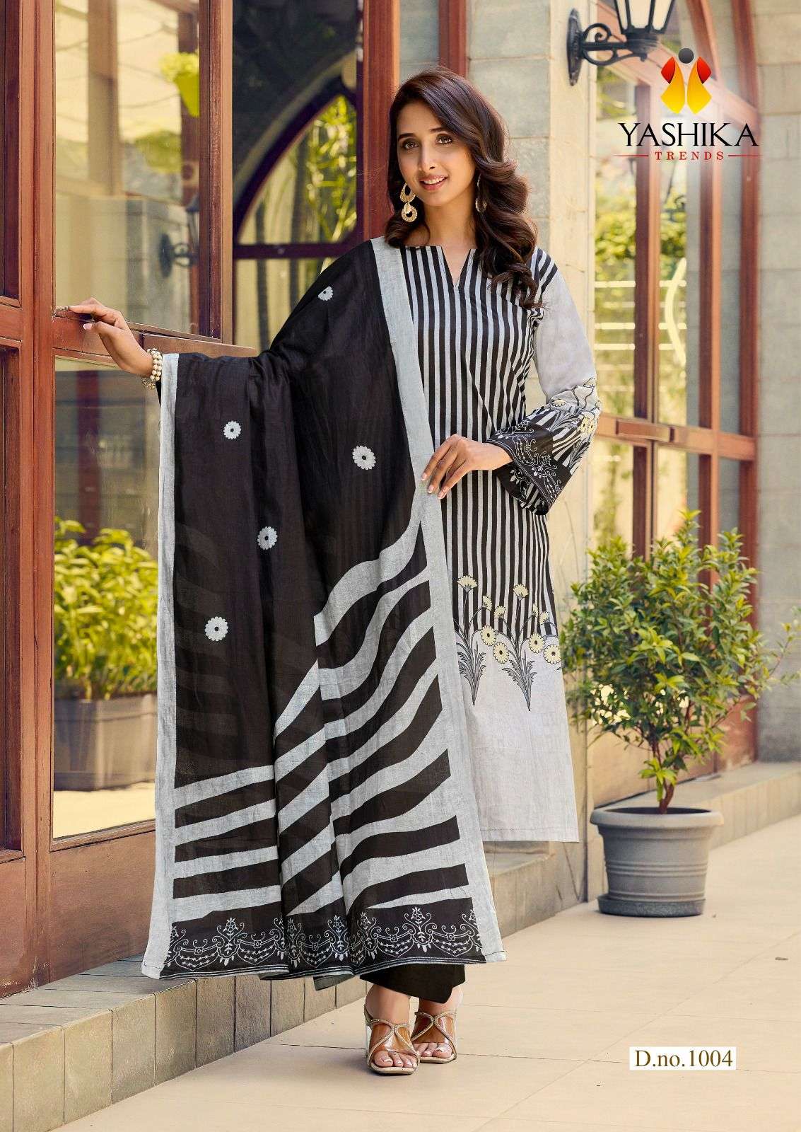 YASHIKA TRENDS ZIANA COTTON DIGITAL FANCY PRINTS SALWAR SUIT