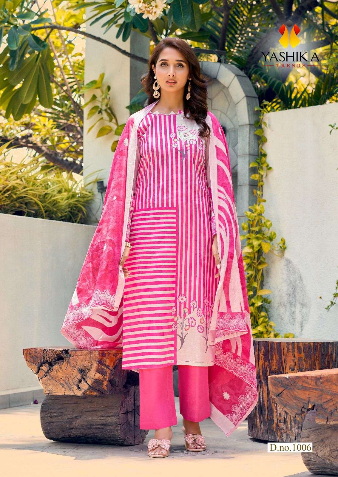 YASHIKA TRENDS ZIANA COTTON DIGITAL FANCY PRINTS SALWAR SUIT