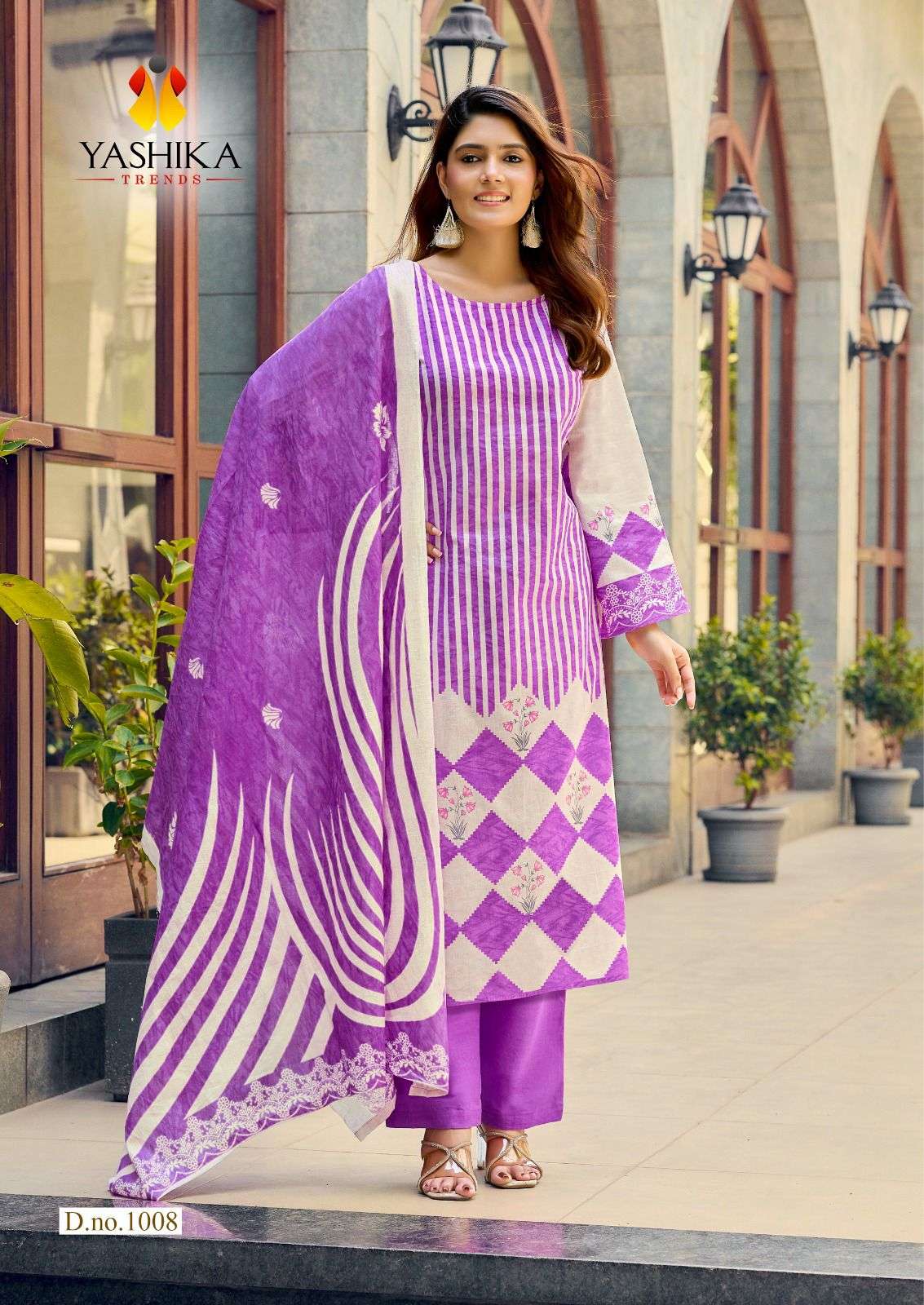YASHIKA TRENDS ZIANA COTTON DIGITAL FANCY PRINTS SALWAR SUIT