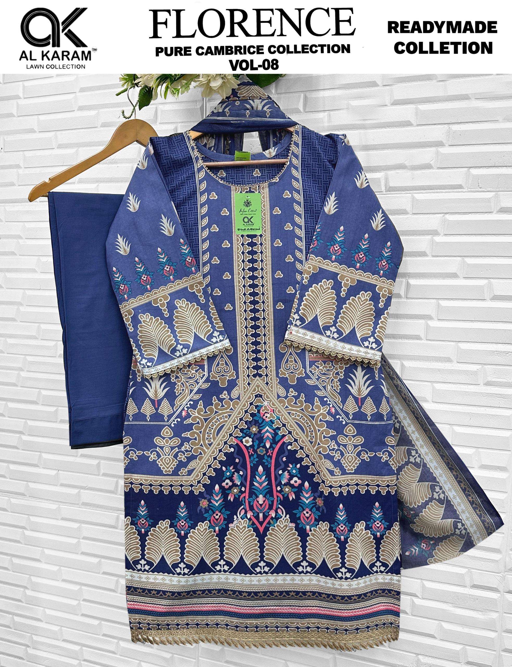 AL KARAM FLORENCE VOL 8 READY MADE COLLECTION 