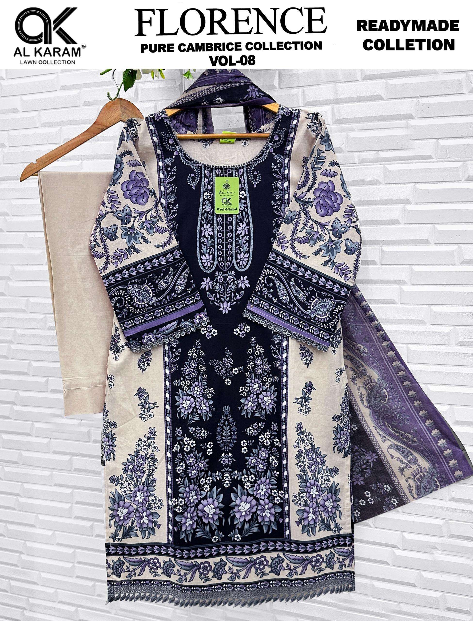 AL KARAM FLORENCE VOL 8 READY MADE COLLECTION 