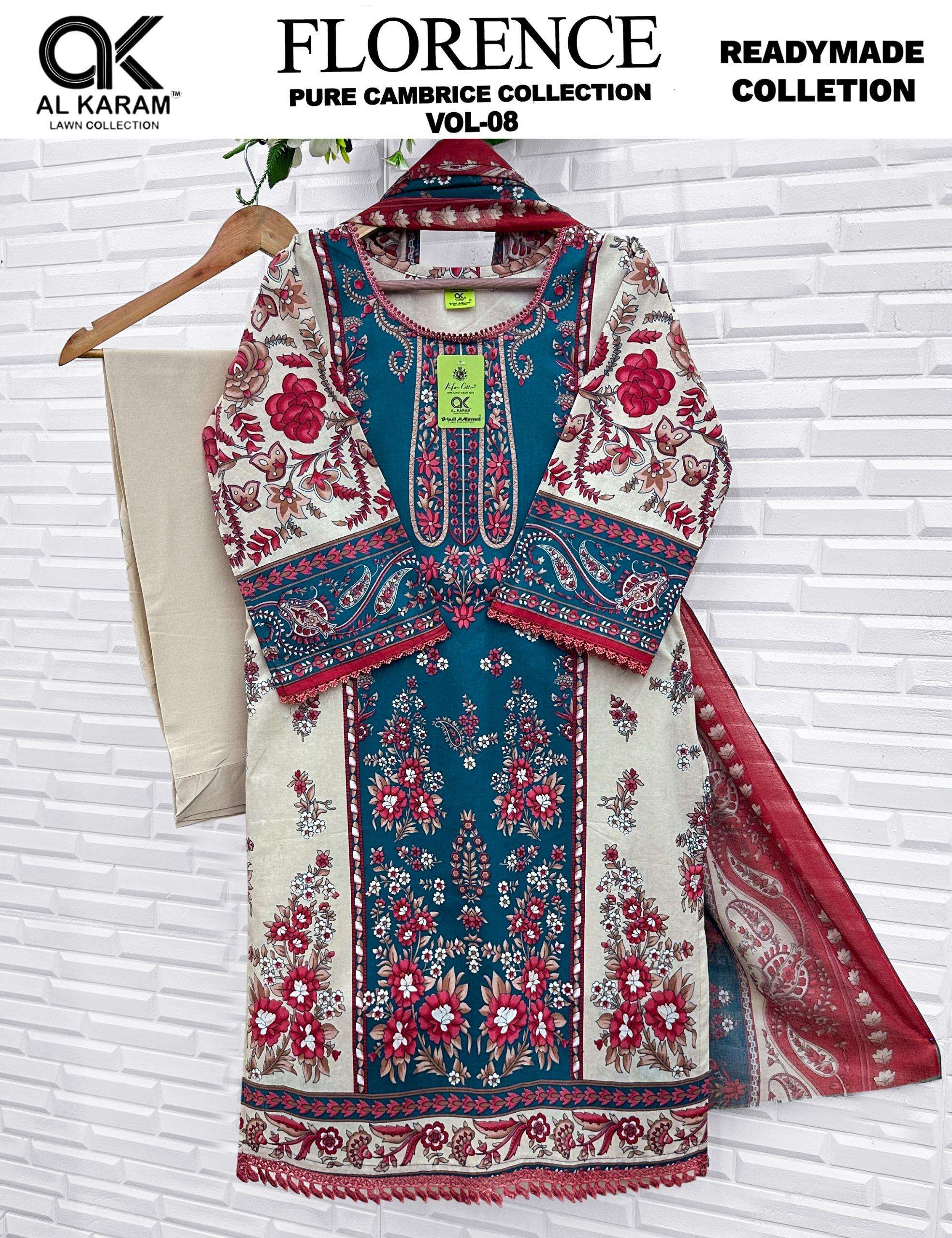 AL KARAM FLORENCE VOL 8 READY MADE COLLECTION 