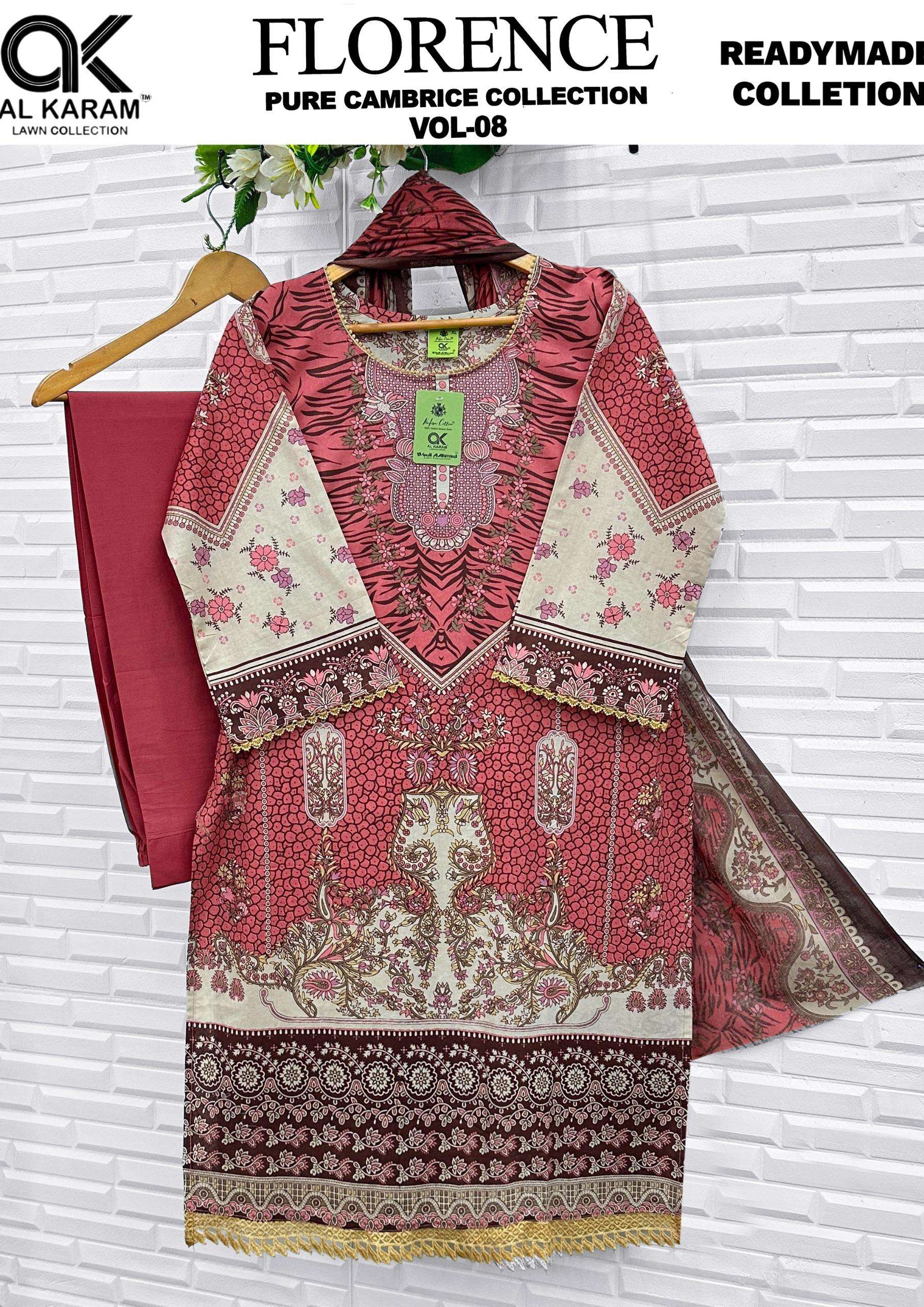 AL KARAM FLORENCE VOL 8 READY MADE COLLECTION 