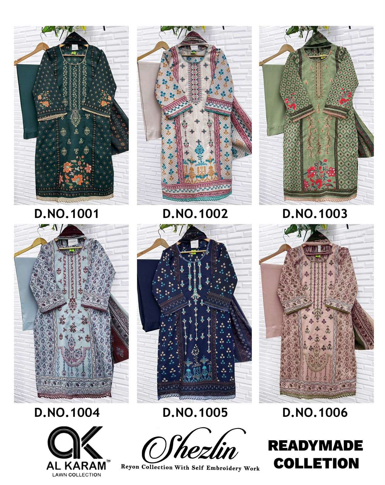 AL KARAM SHEZLIN READY MADE COLLECTION 