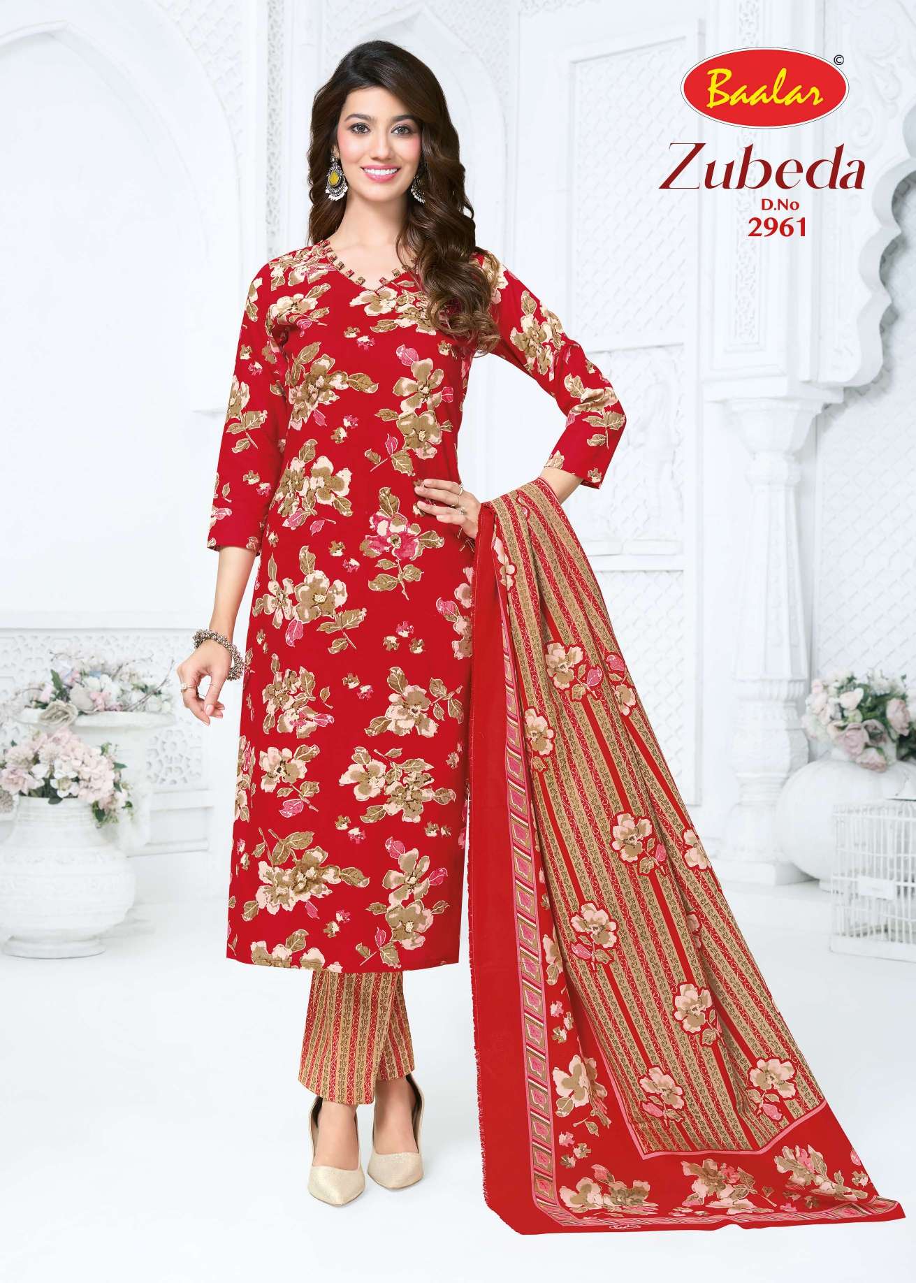 BAALAR ZUBEDA VOL 29 COTTON PRINTED LADIES SALWAR SUIT