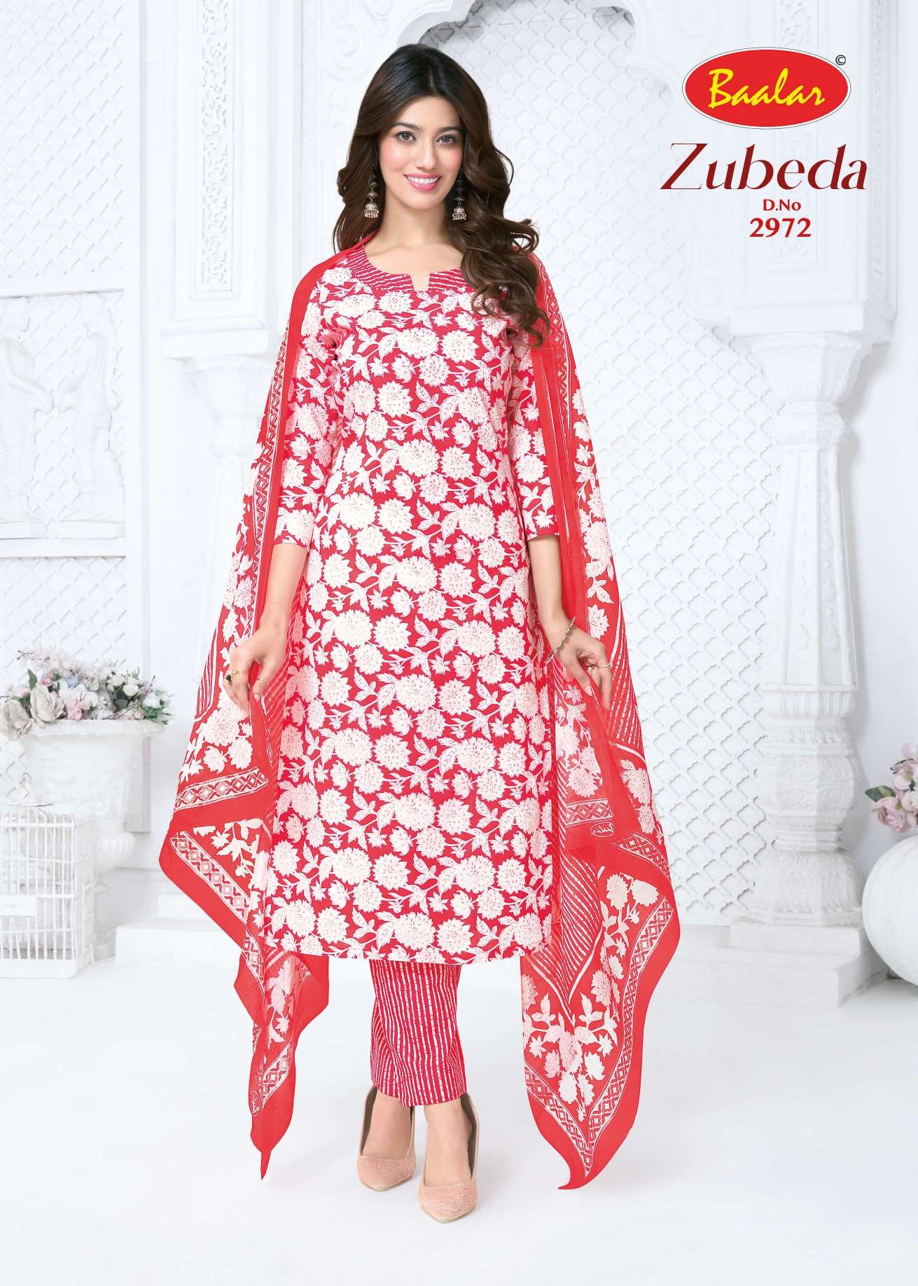 BAALAR ZUBEDA VOL 29 COTTON PRINTED LADIES SALWAR SUIT