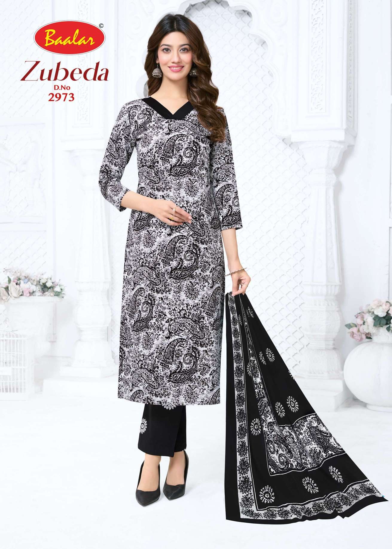 BAALAR ZUBEDA VOL 29 COTTON PRINTED LADIES SALWAR SUIT