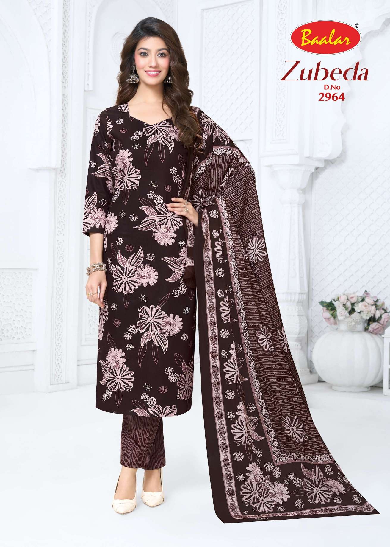 BAALAR ZUBEDA VOL 29 COTTON PRINTED LADIES SALWAR SUIT