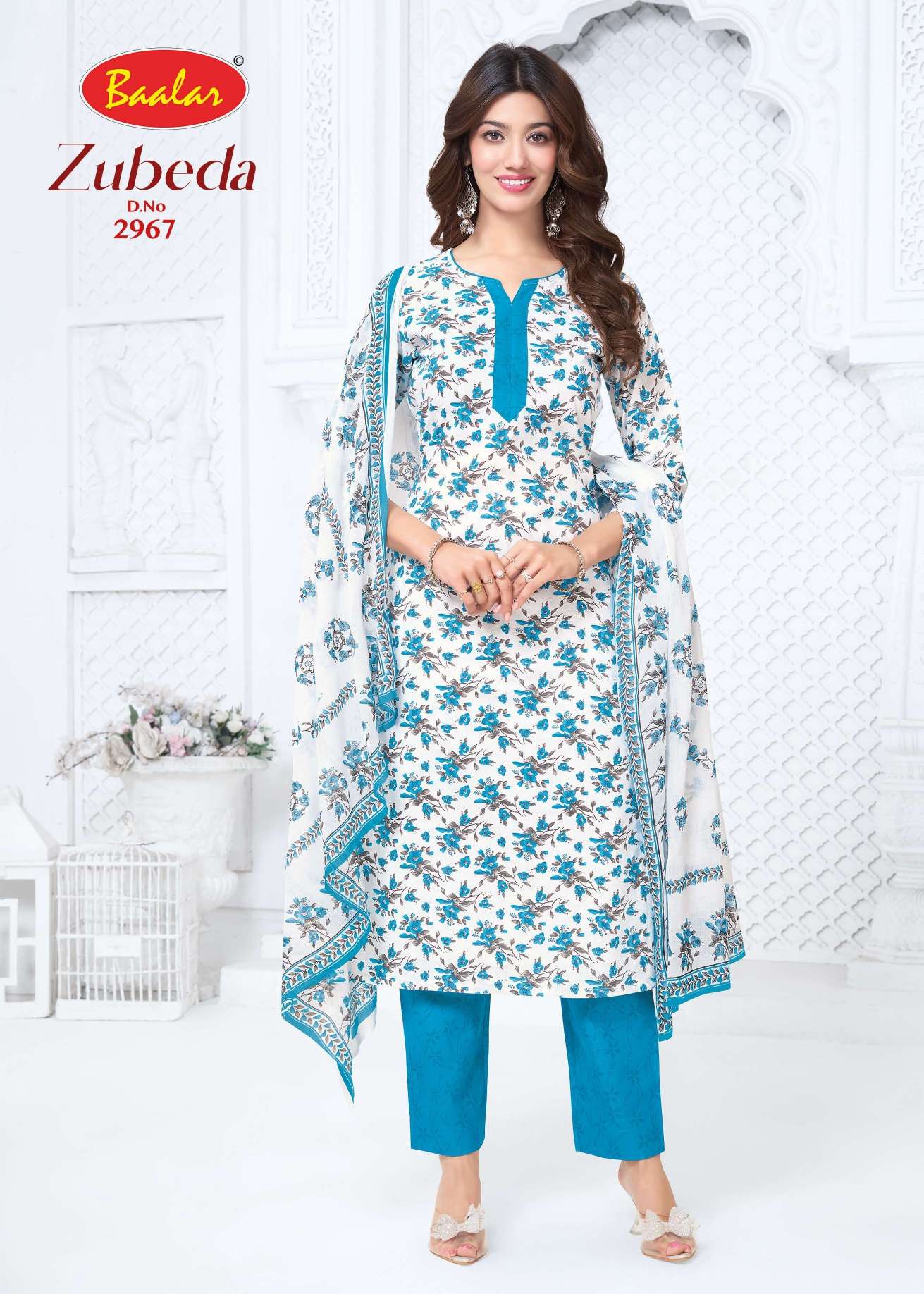 BAALAR ZUBEDA VOL 29 COTTON PRINTED LADIES SALWAR SUIT