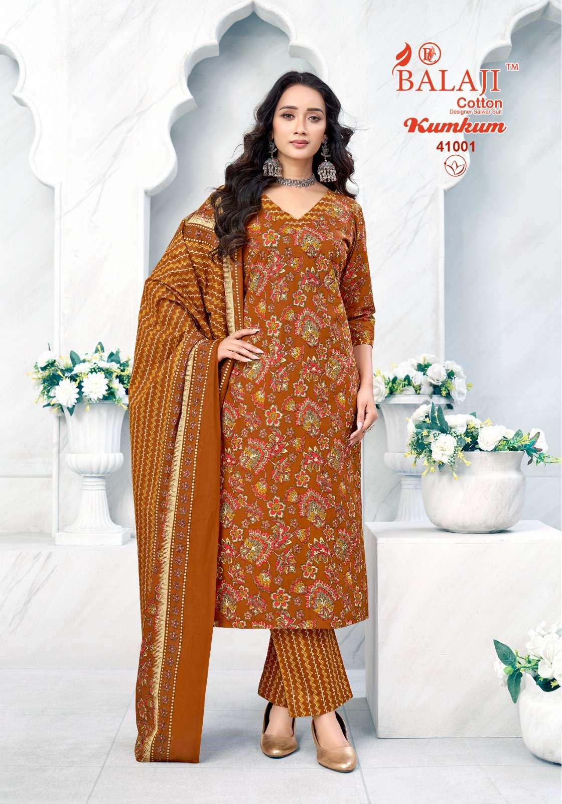 BALAJI COTTON KUMKUM VOL 41 READY MADE COLLECTION 