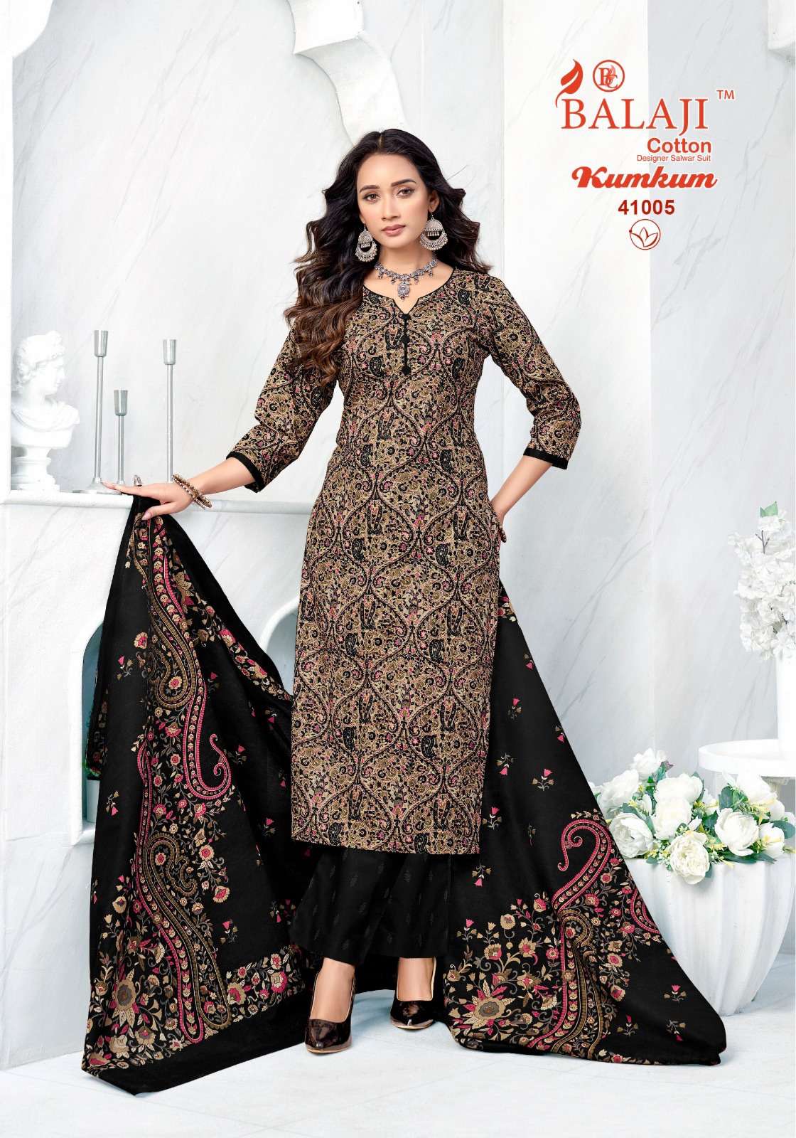 BALAJI COTTON KUMKUM VOL 41 READY MADE COLLECTION 