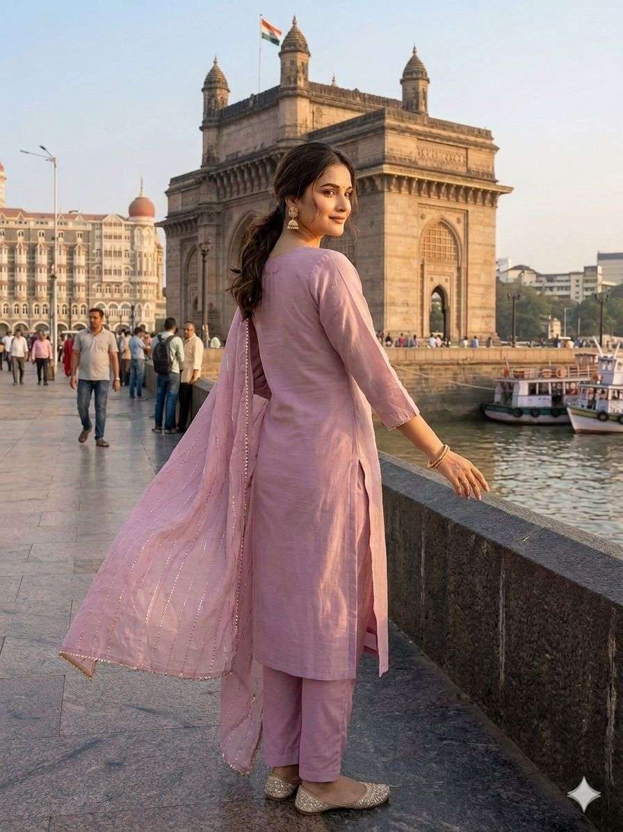 BE 476 BEAUTIFUL DESIGNER WORK PARTY WEAR LADIES SUIT