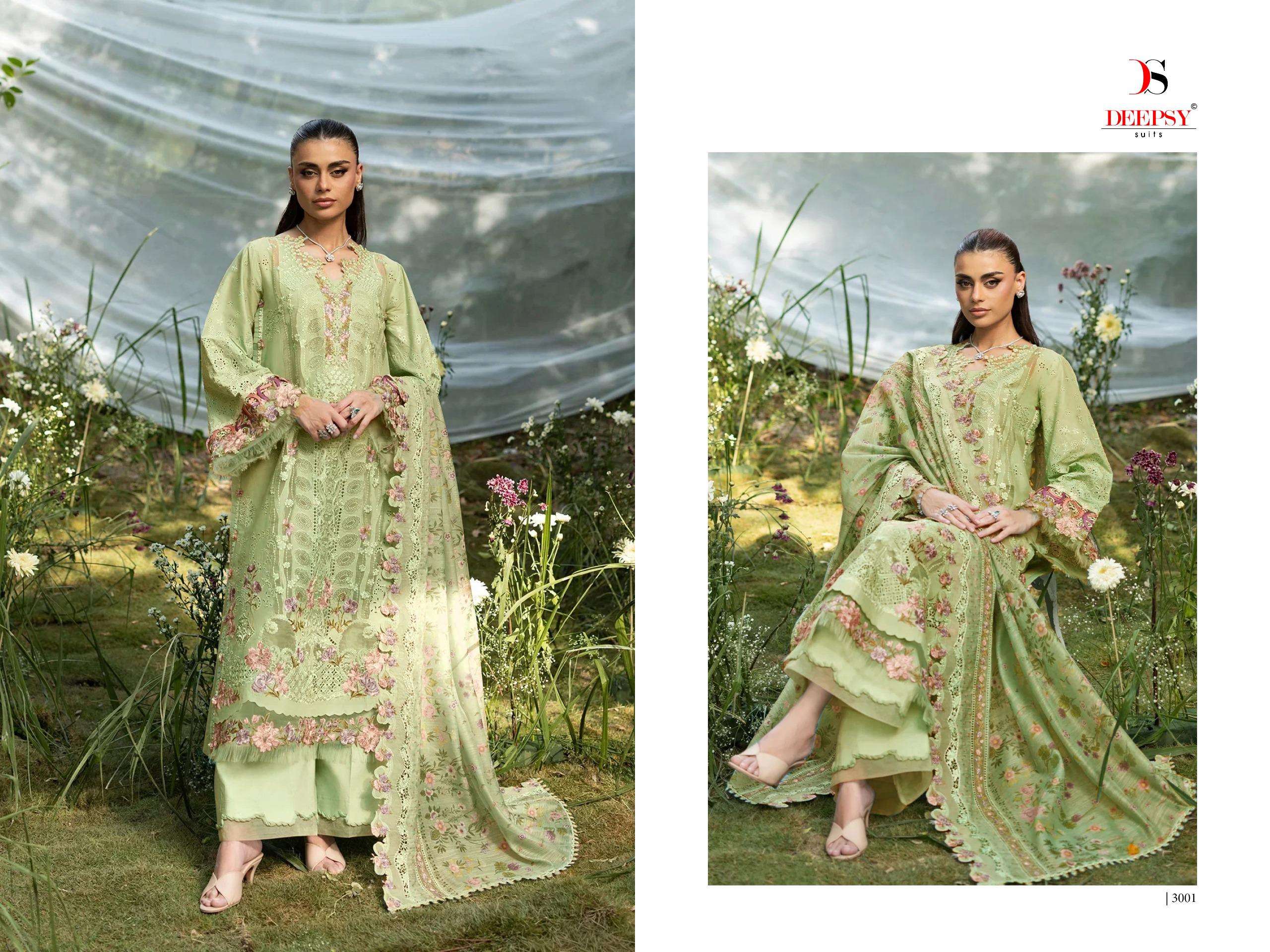 DEEPSY SUITS ELAF PREMIUM LUXURY LAWN COLLECTION VOL 7 COTTON EMBROIDERY DESIGNER WORK PAKISTANI SUIT