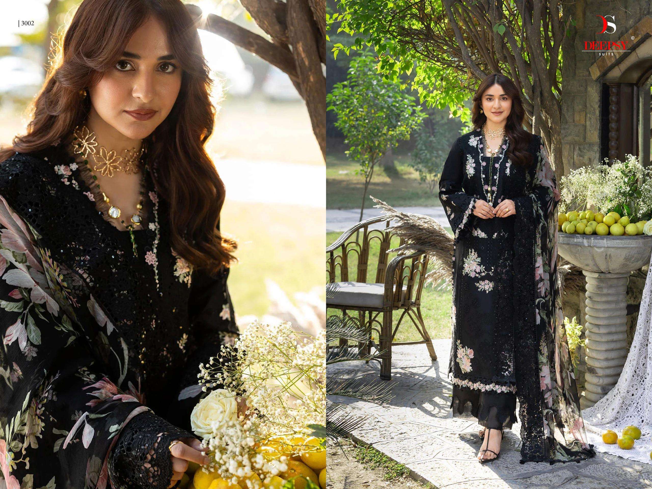DEEPSY SUITS ELAF PREMIUM LUXURY LAWN COLLECTION VOL 7 COTTON EMBROIDERY DESIGNER WORK PAKISTANI SUIT