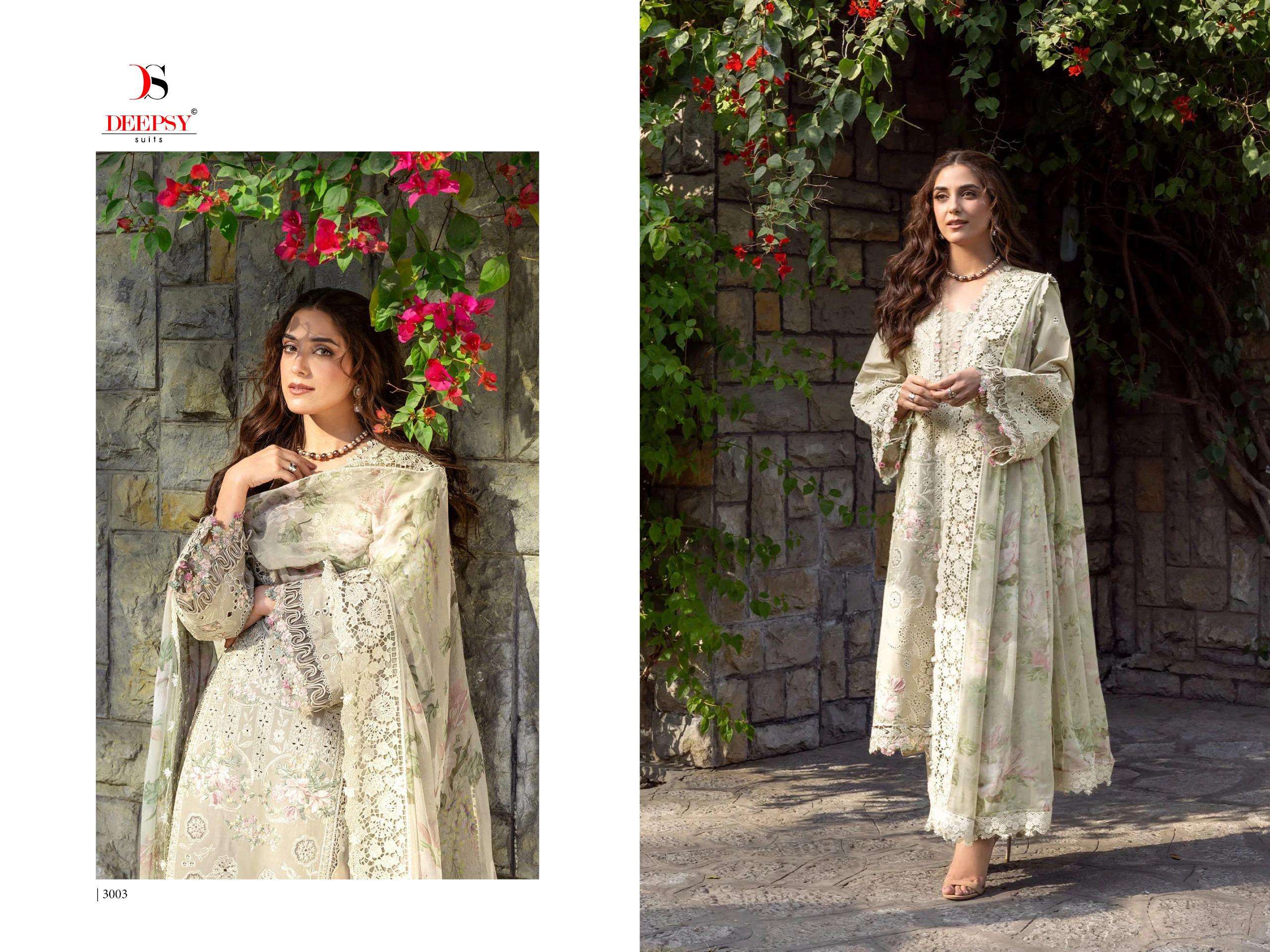 DEEPSY SUITS ELAF PREMIUM LUXURY LAWN COLLECTION VOL 7 COTTON EMBROIDERY DESIGNER WORK PAKISTANI SUIT