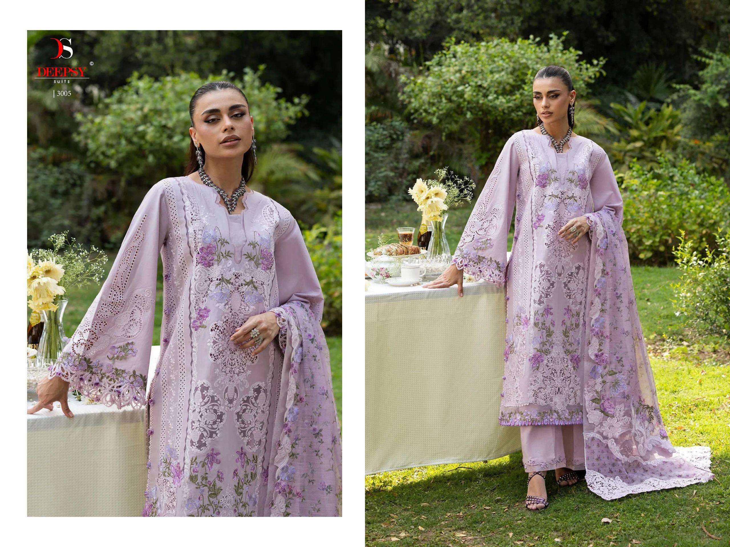 DEEPSY SUITS ELAF PREMIUM LUXURY LAWN COLLECTION VOL 7 COTTON EMBROIDERY DESIGNER WORK PAKISTANI SUIT