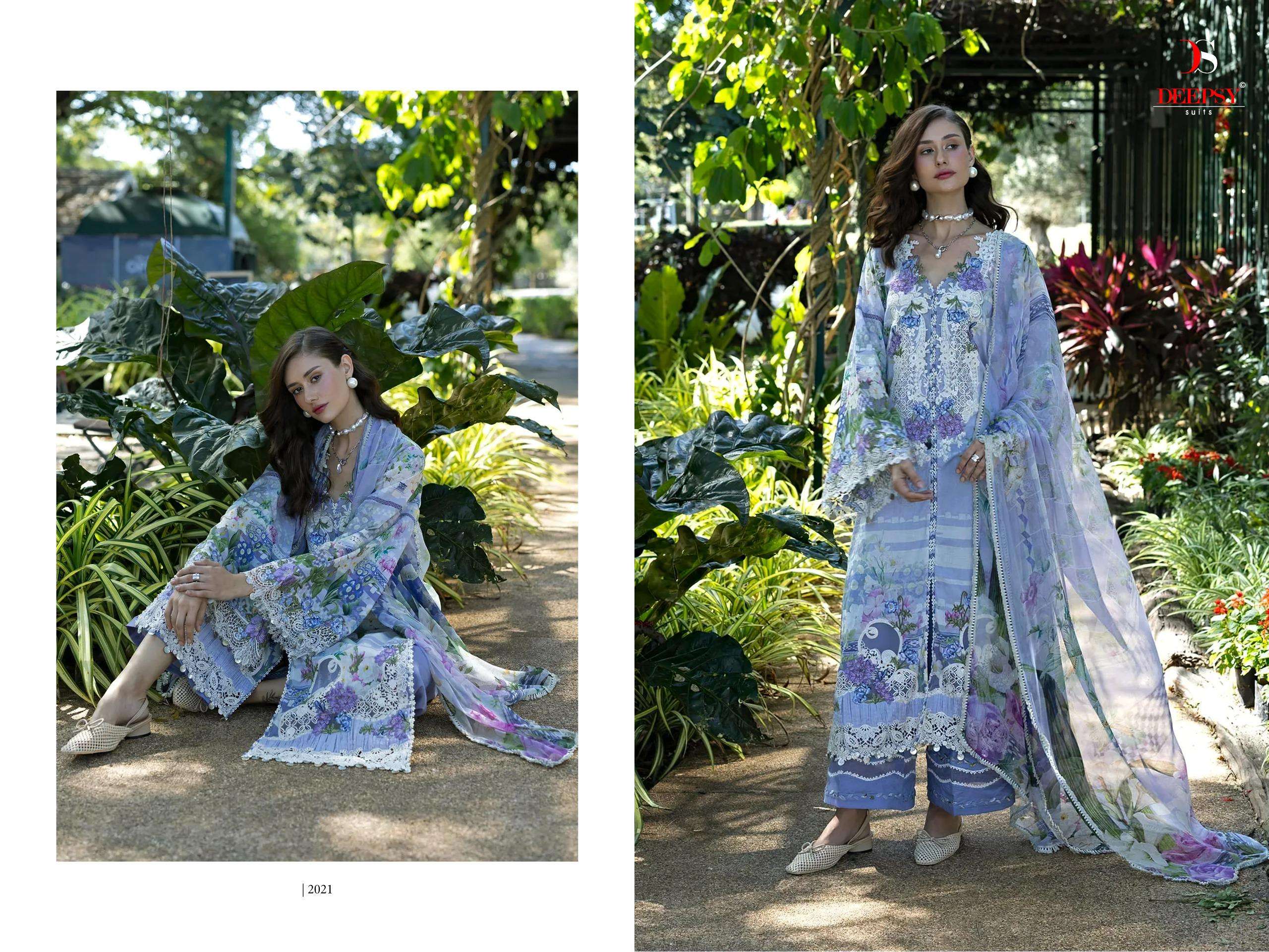 DEEPSY SUITS ELAF SIGNATURE VOL 2 COTTON HEAVY PATCH EMBROIDERY WORK SUIT