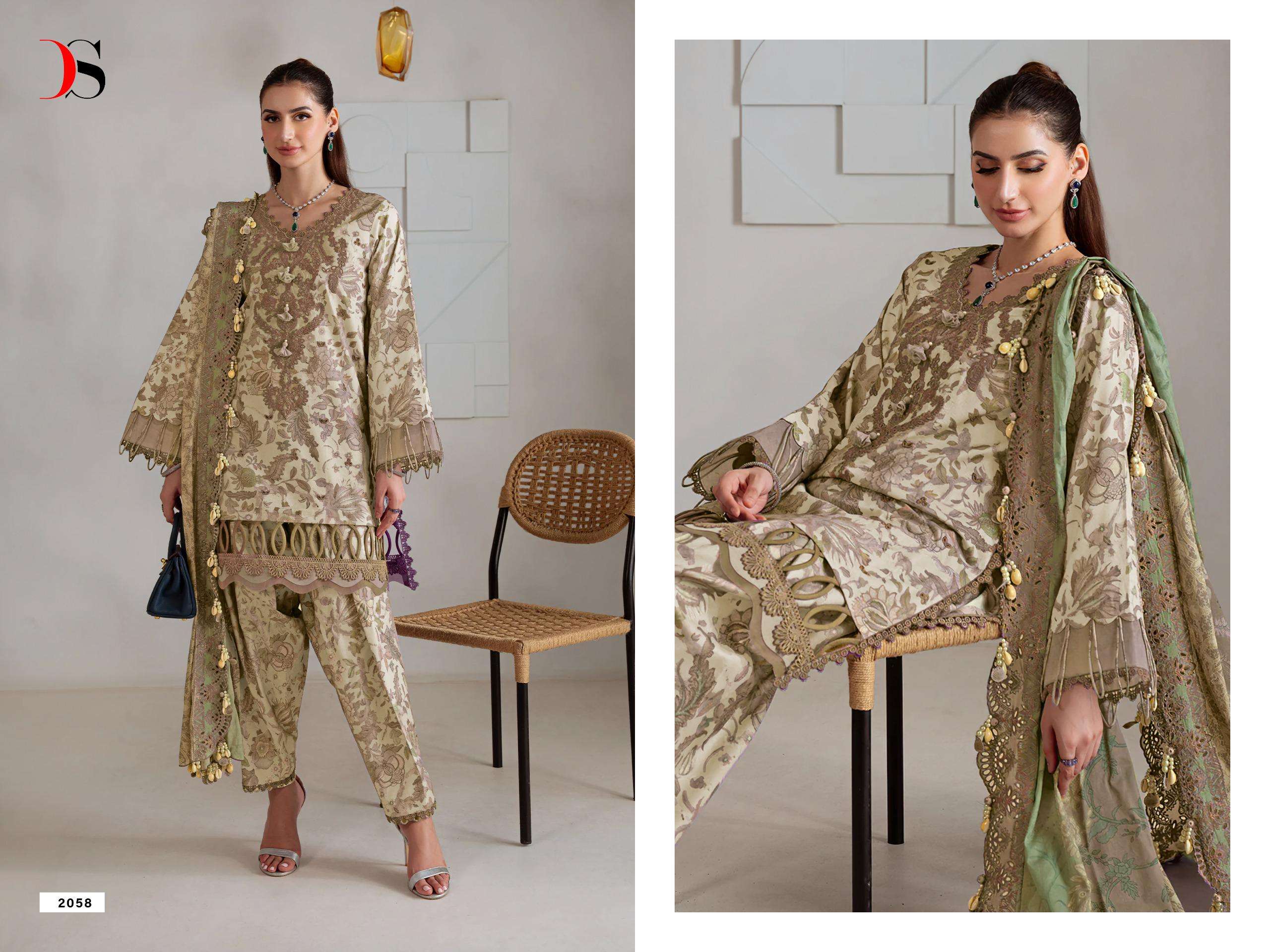DEEPSY SUITS JADE BAGH VOL 2 COTTON HEAVY PATCH EMBROIDERY WORK SALWAR KAMEEZ 