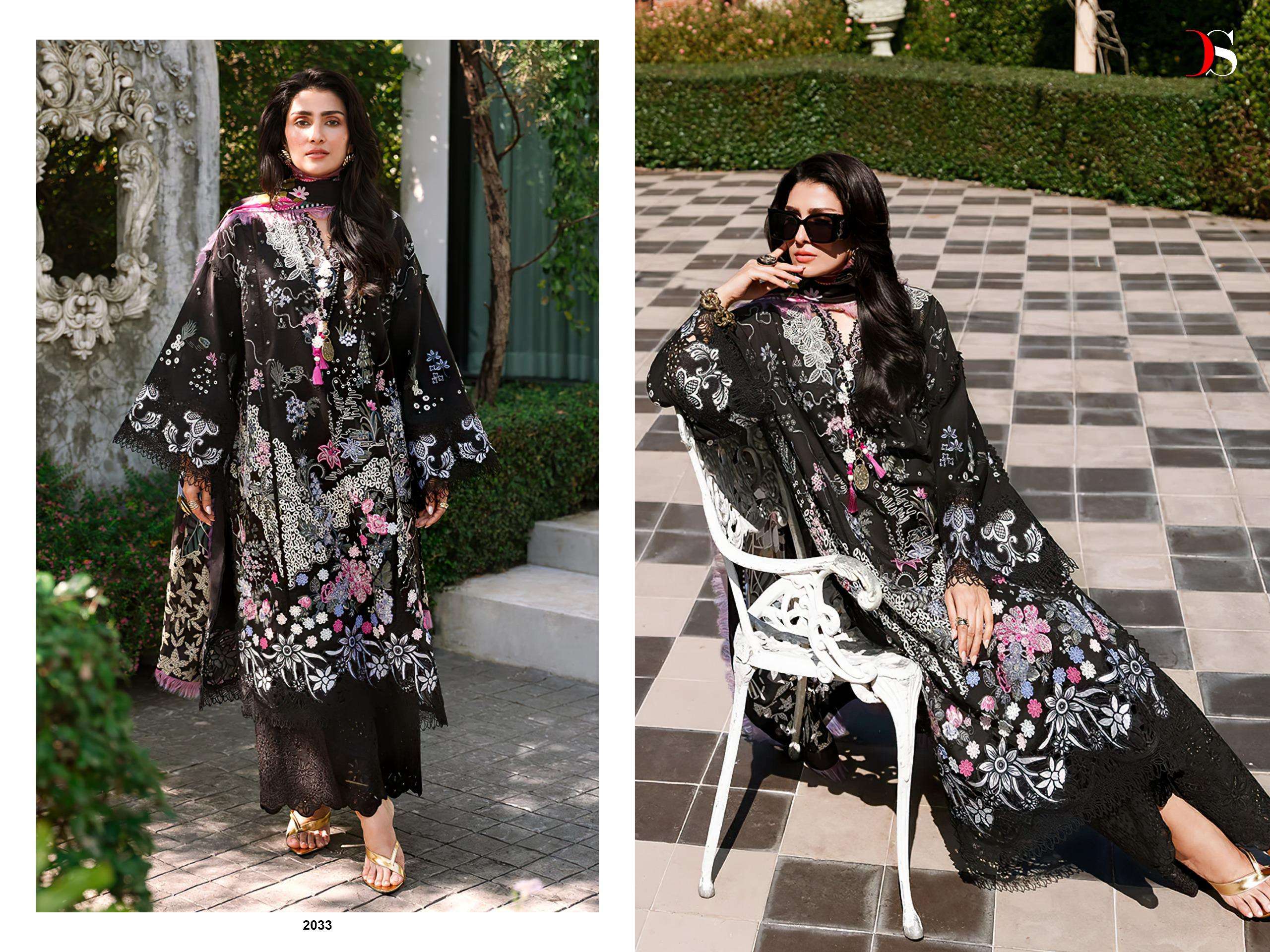 DEEPSY SUITS MUSHQ LAWN COLLECTION VOL 4 COTTON HEAVY EMBROIDERY WORK PAKISTANI SUIT