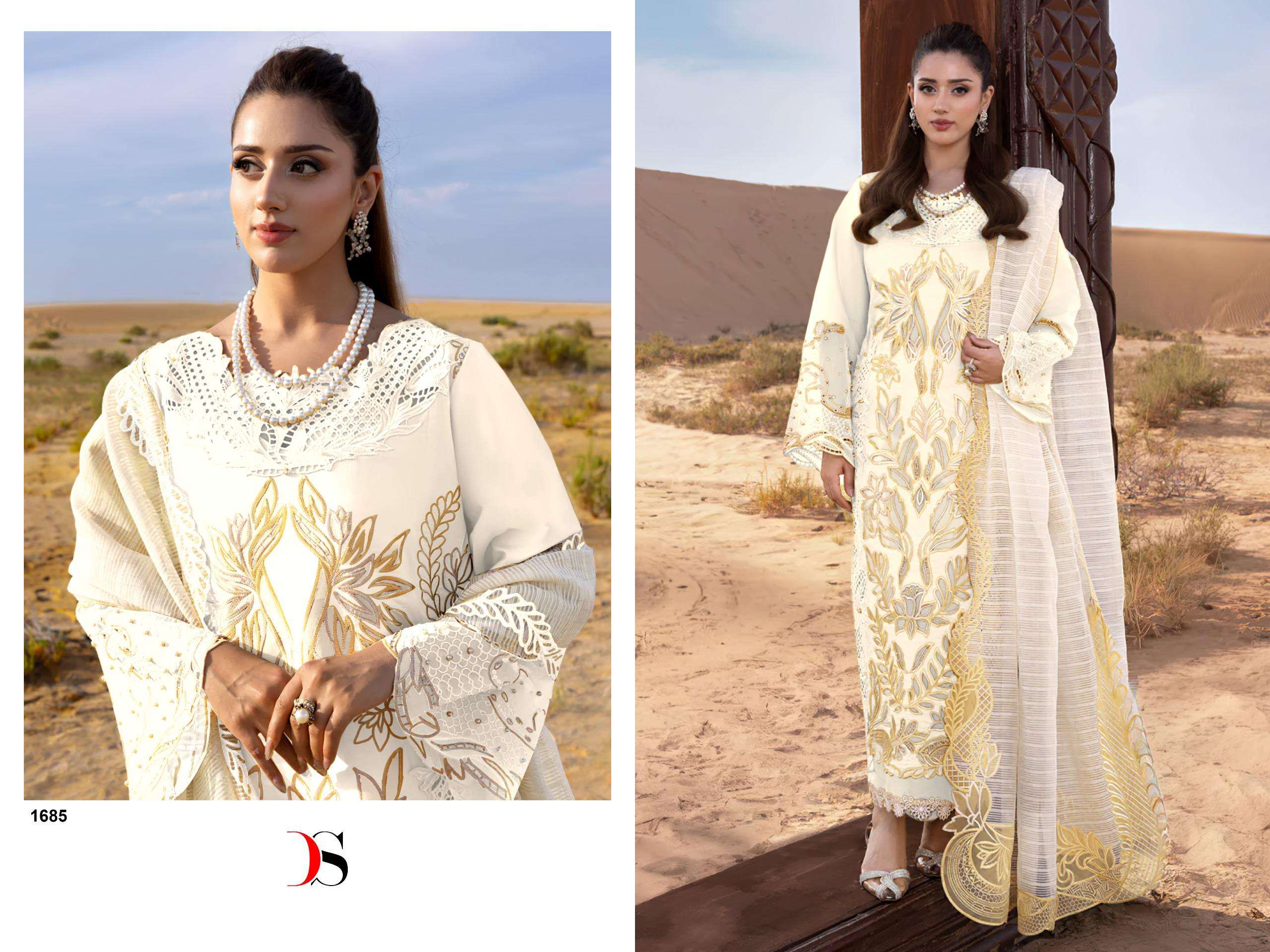 DEEPSY SUITS RANGRASIYA PREMIUM LAWN VOL 3 NX COTTON HEAVY EMBROIDERY SUIT