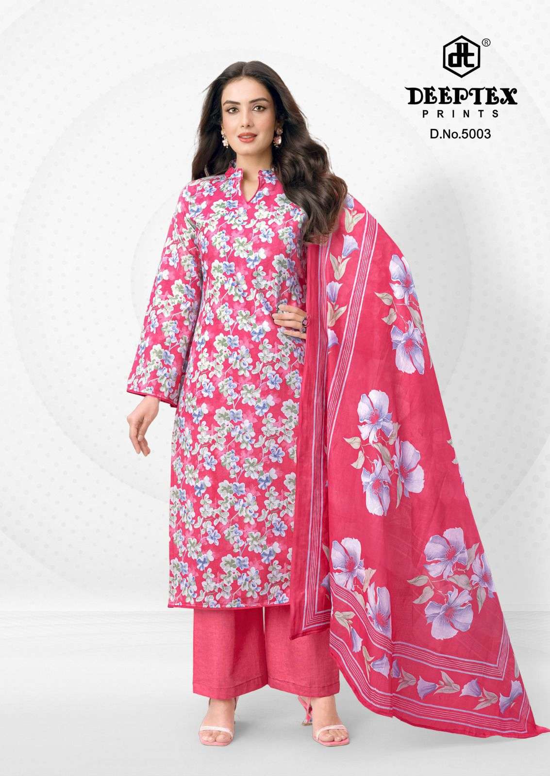 DEEPTEX PRINTS AALIA AFREEN VOL 5 LAWN COTTON DIGITAL PRINTS SALWAR SUIT