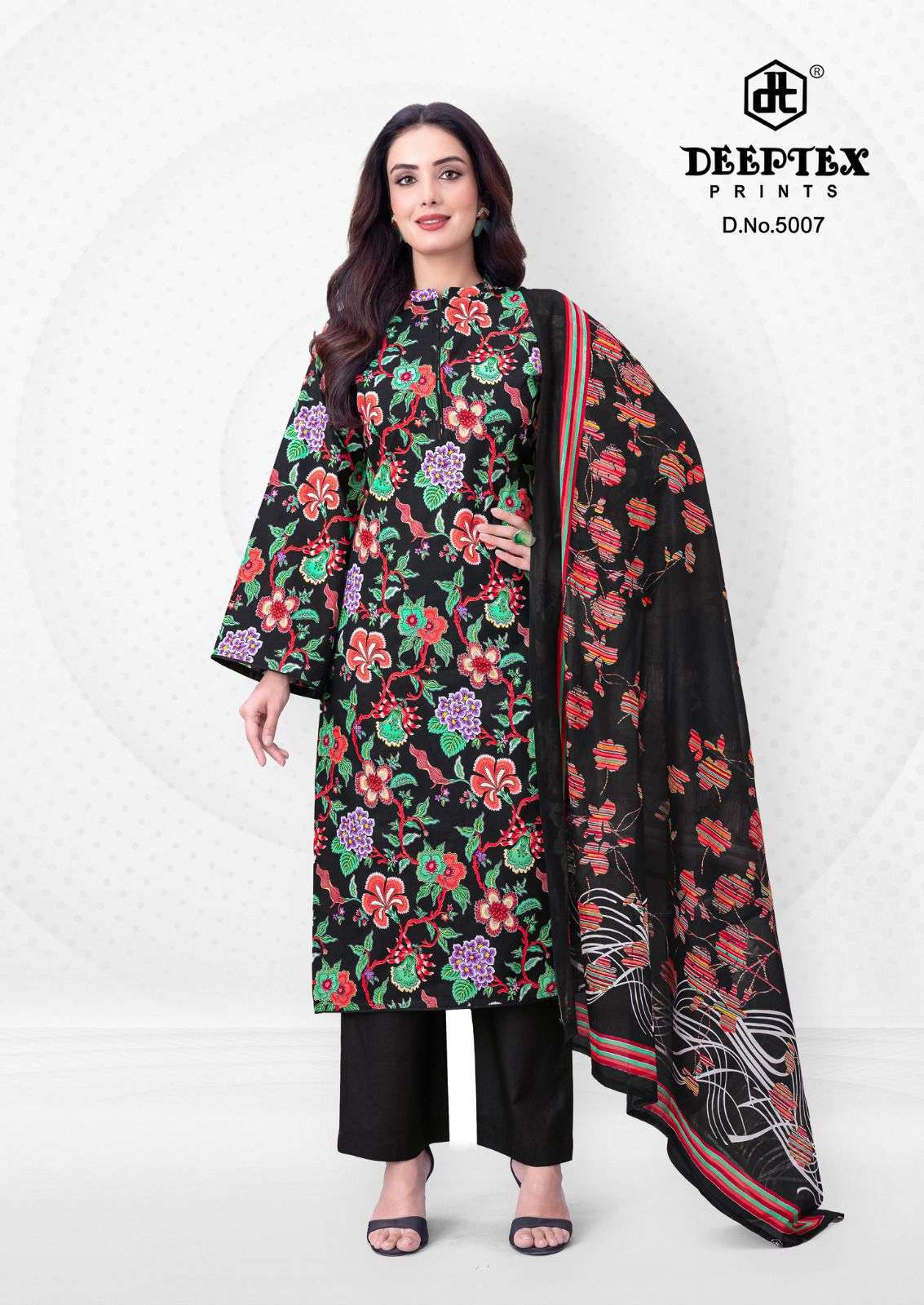 DEEPTEX PRINTS AALIA AFREEN VOL 5 LAWN COTTON DIGITAL PRINTS SALWAR SUIT