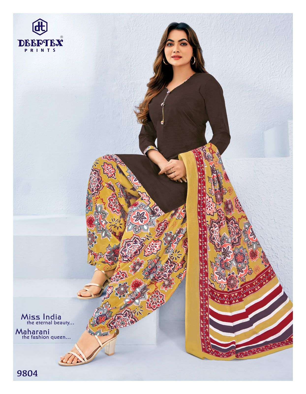 DEEPTEX PRINTS MISS INDIA VOL 98 COTTON PRINTED LADIES SALWAR SUIT	