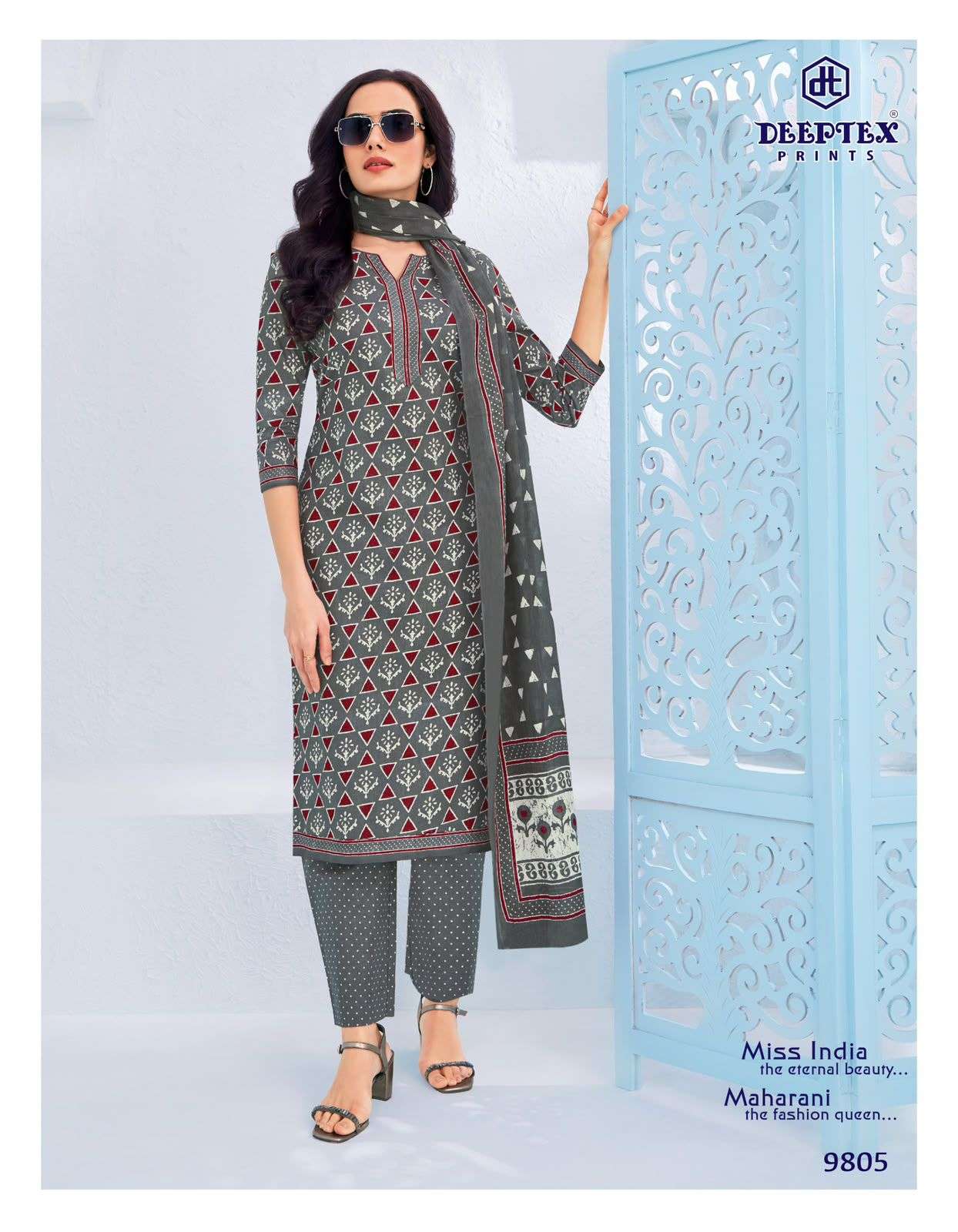 DEEPTEX PRINTS MISS INDIA VOL 98 COTTON PRINTED LADIES SALWAR SUIT	