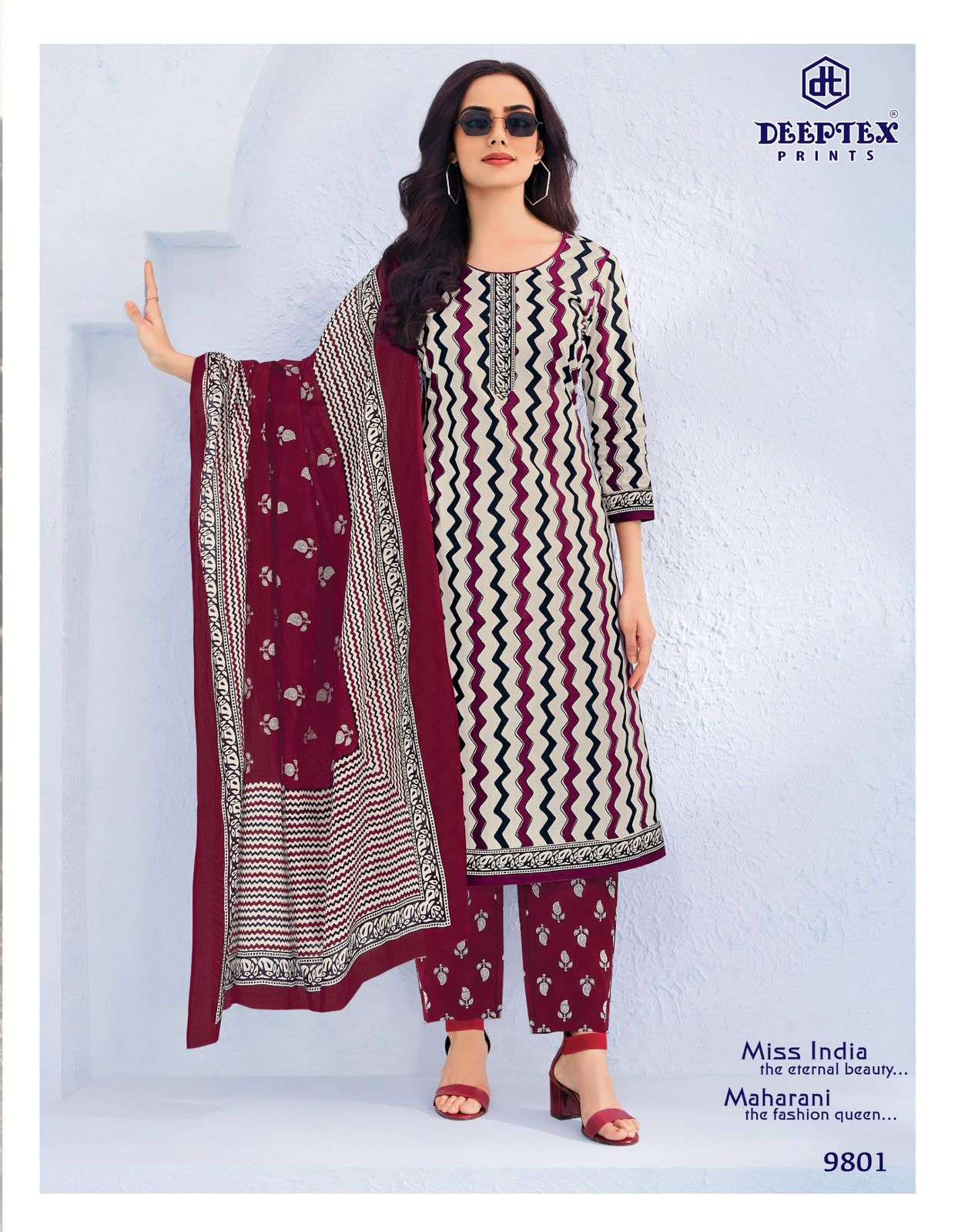 DEEPTEX PRINTS MISS INDIA VOL 98 COTTON PRINTED LADIES SALWAR SUIT	