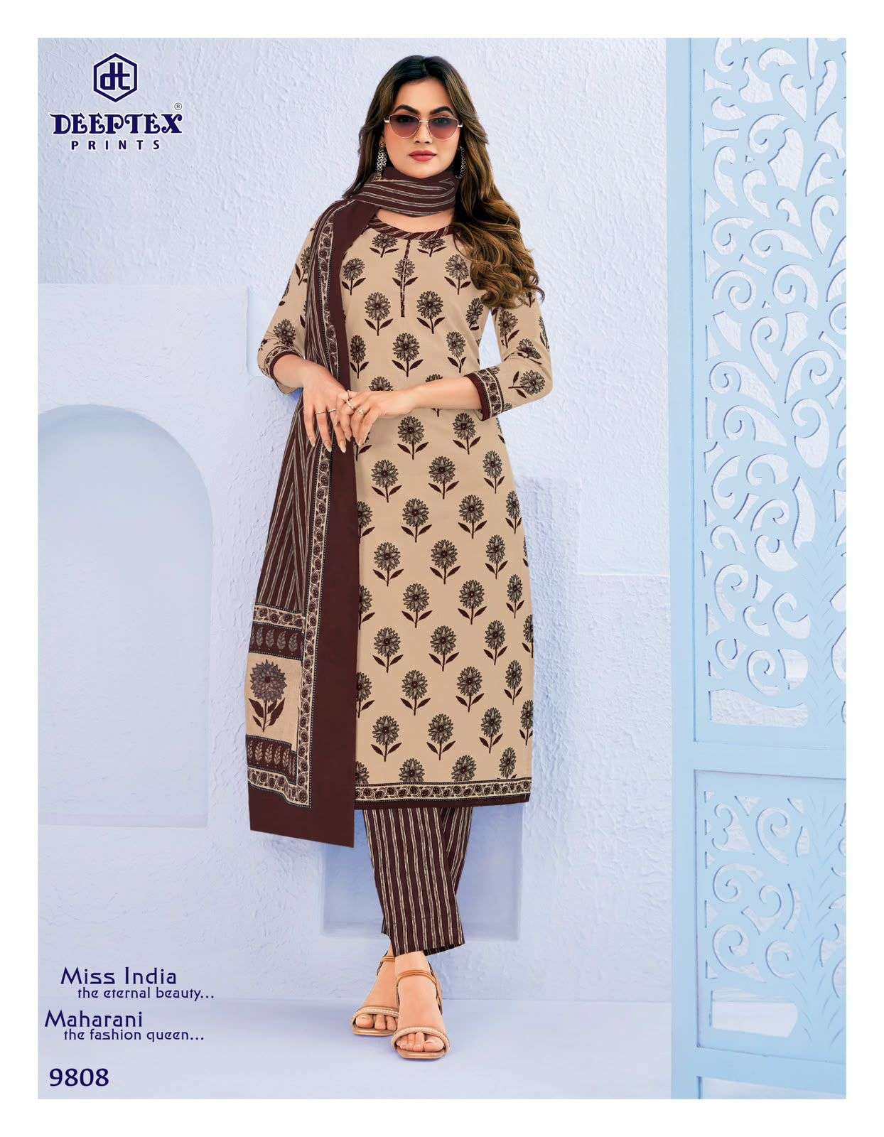 DEEPTEX PRINTS MISS INDIA VOL 98 COTTON PRINTED LADIES SALWAR SUIT	
