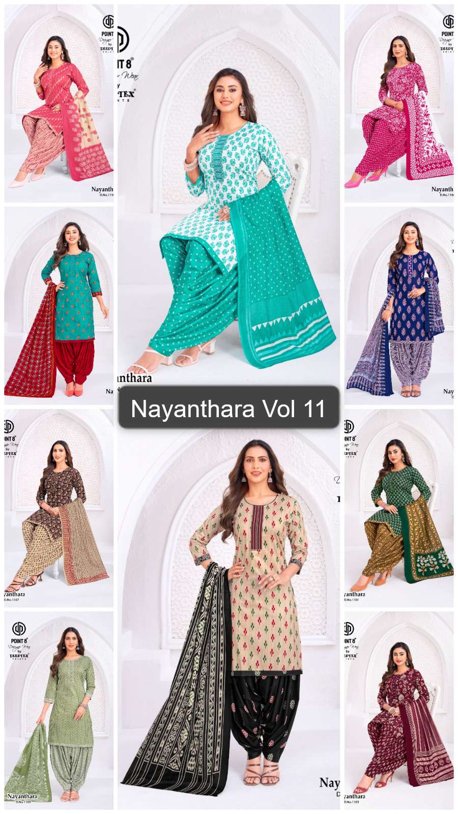 DEEPTEX PRINTS NAYANTHARA VOL 11 READY MADE COLLECTION 
