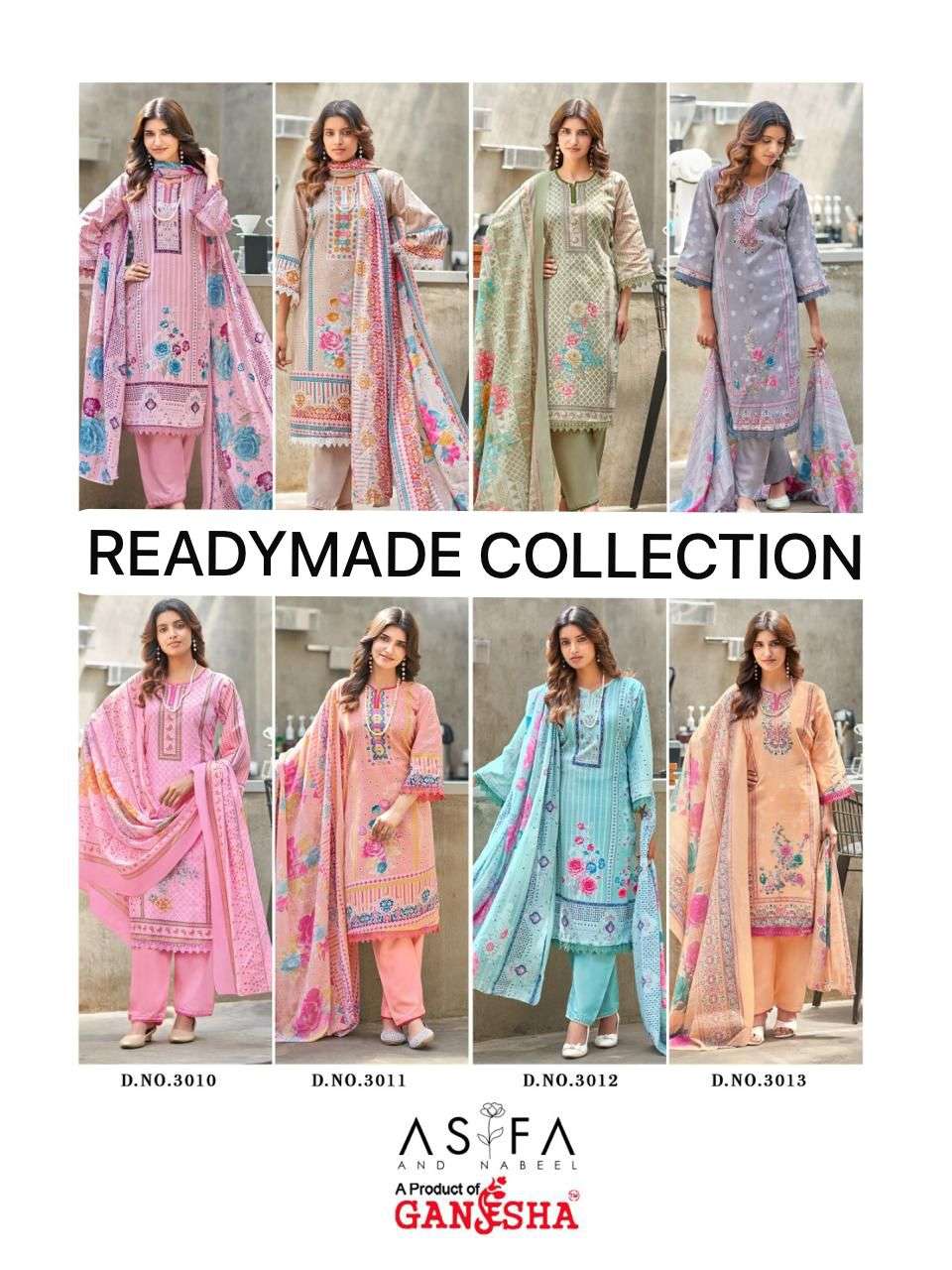 FALAK INTERNATIONAL ASIFA AND NABEEL VOL 3 READY MADE COLLECTION 