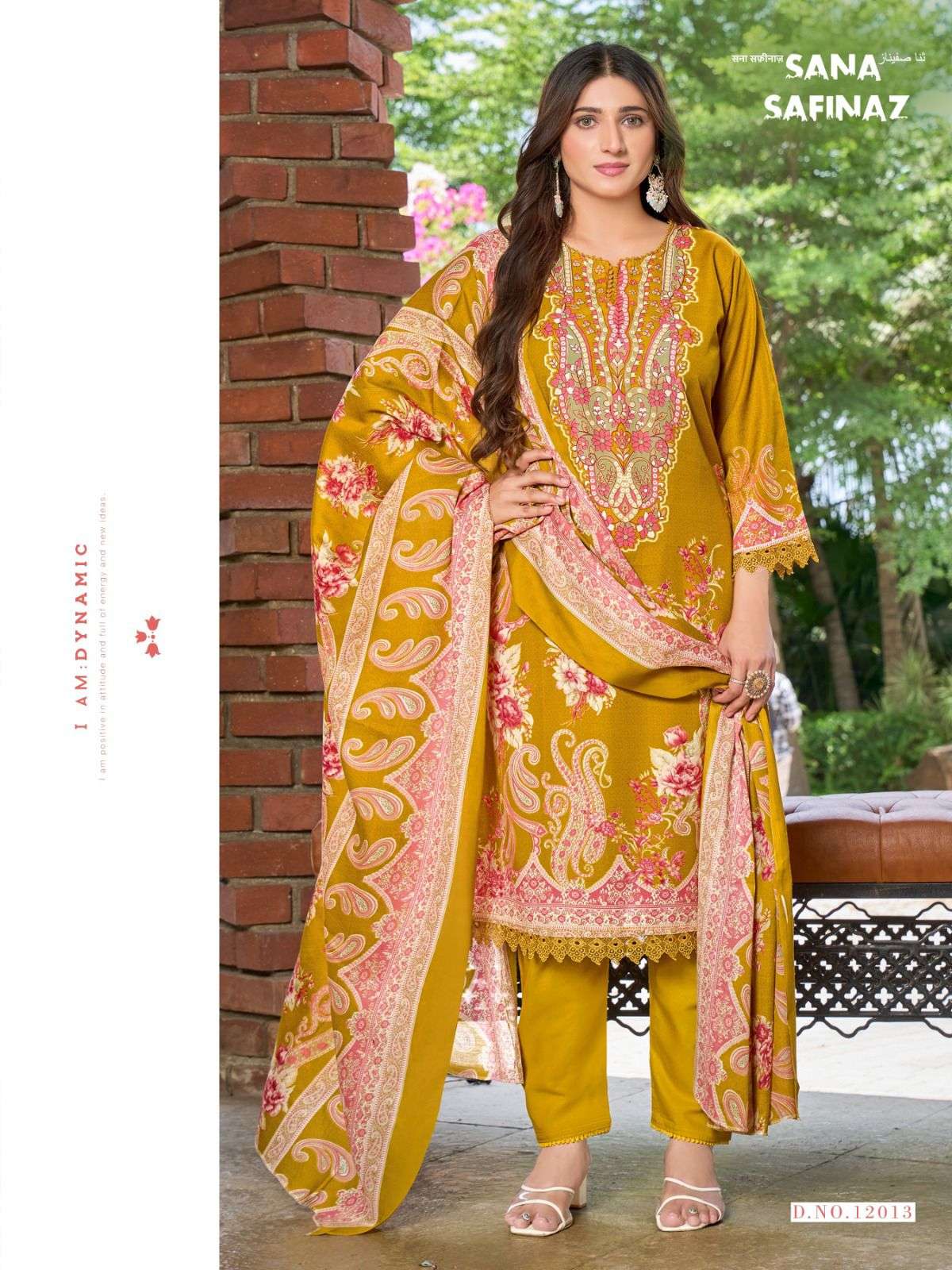 FALAK INTERNATIONAL SANA SAFINAZ VOL 12 COTTON DIGITAL PRINTS SALWAR SUIT