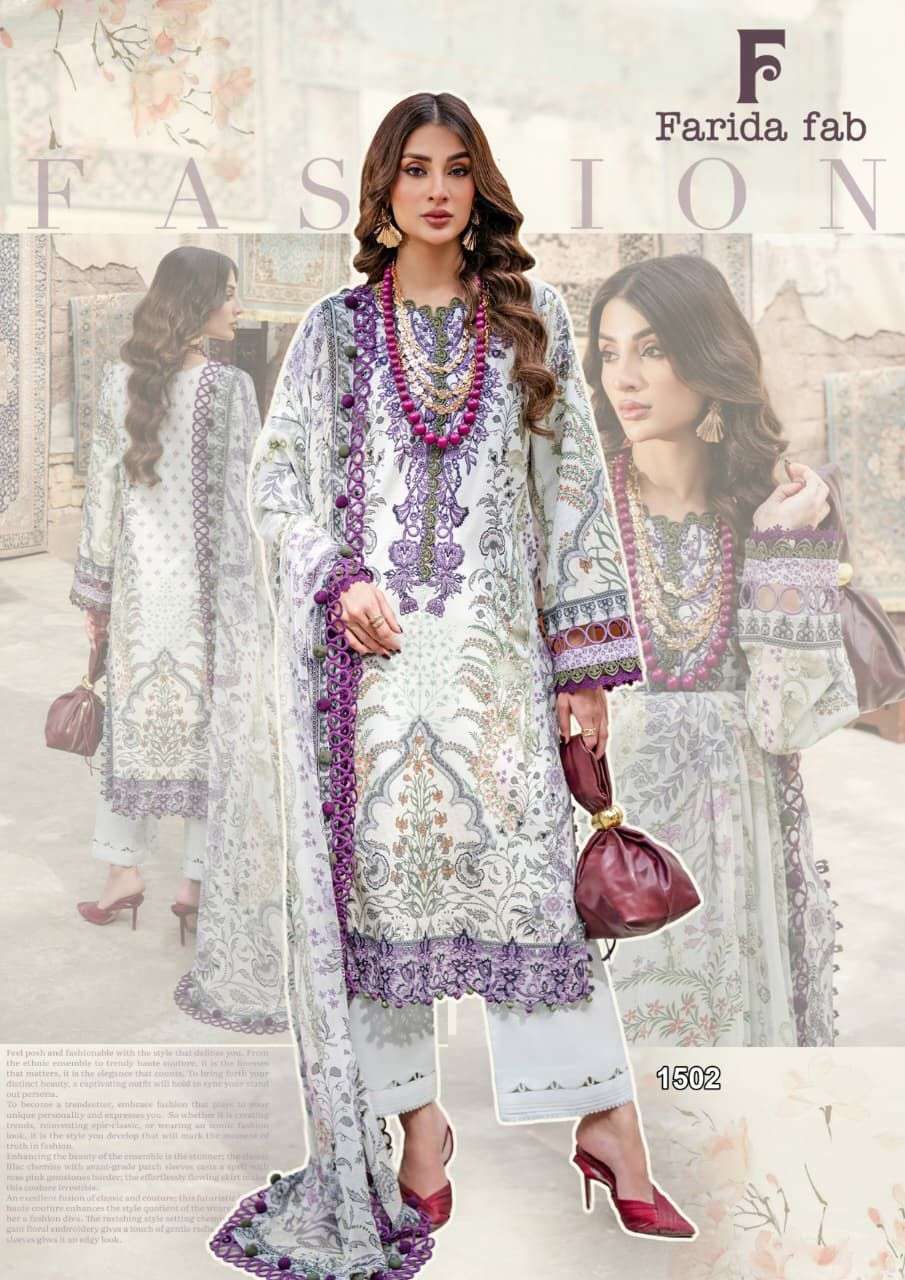 FARIDA FAB CRIMSON VOL 15 READY MADE COLLECTION 