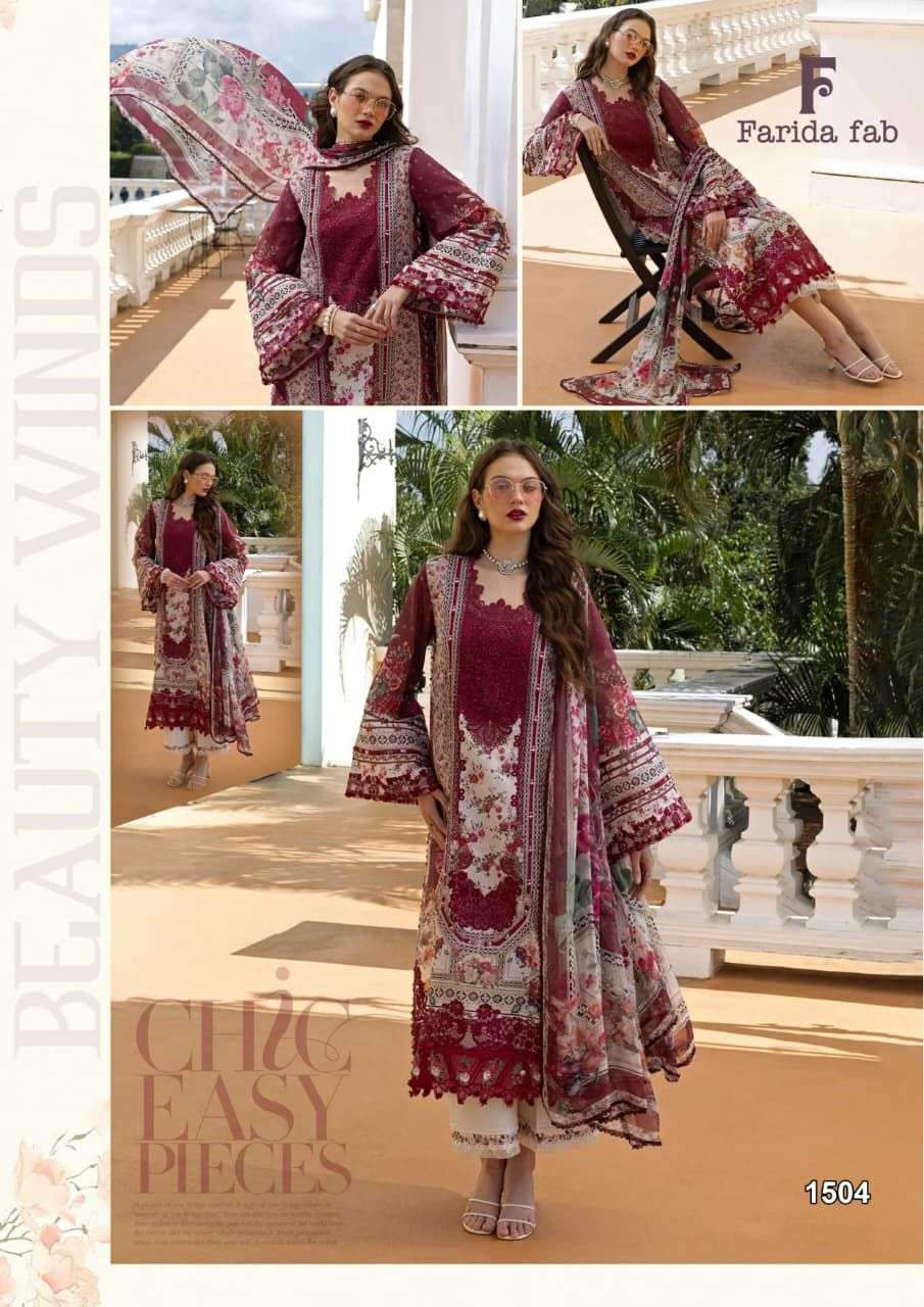 FARIDA FAB CRIMSON VOL 15 READY MADE COLLECTION 