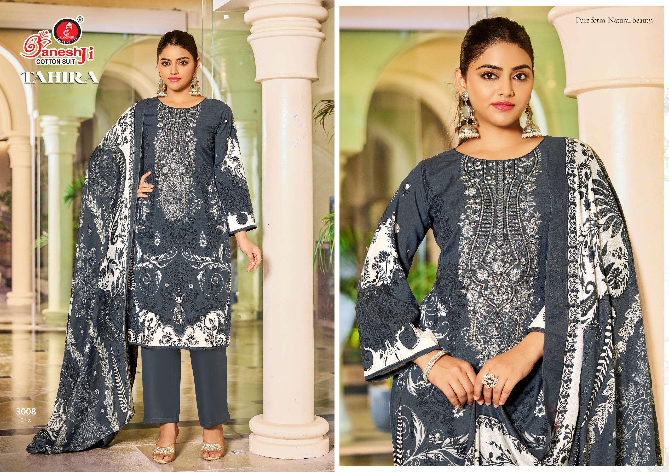 GANESHJI COTTON SUIT TAHIRA VOL 3 COTTON DIGITAL PRINTS SALWAR SUIT