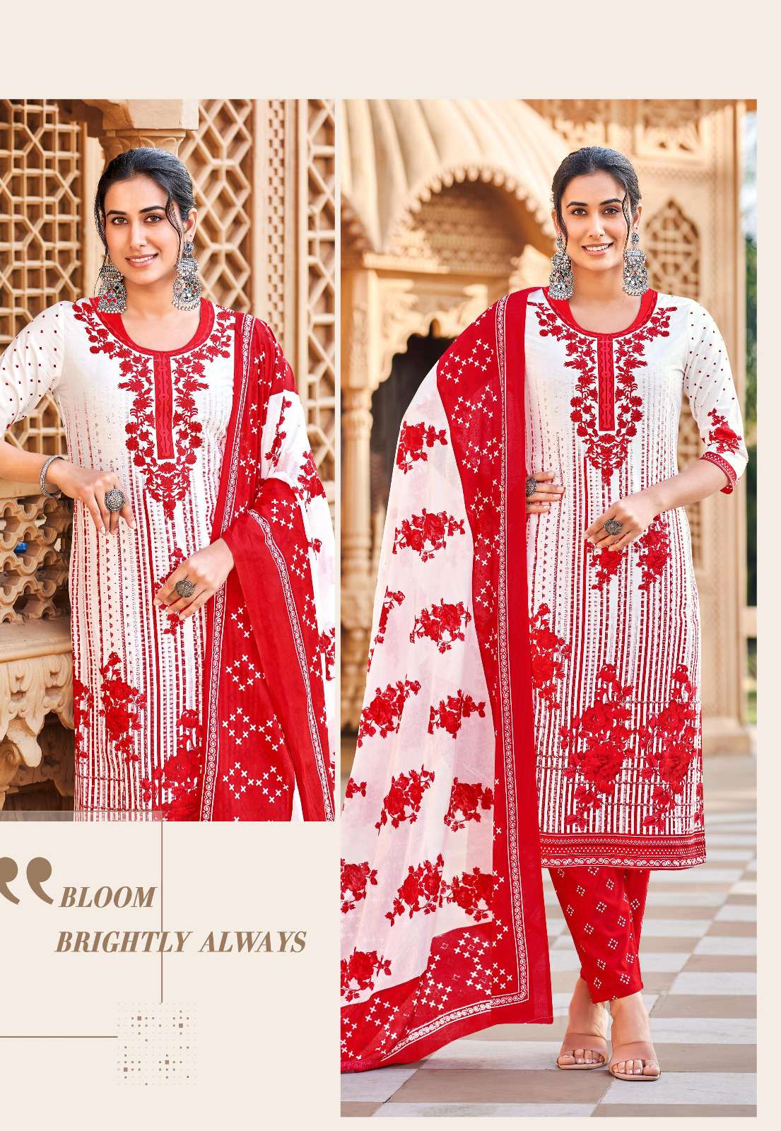 GANPATI GOPI VOL 15 COTTON PRINT READY MADE LADIES SUIT