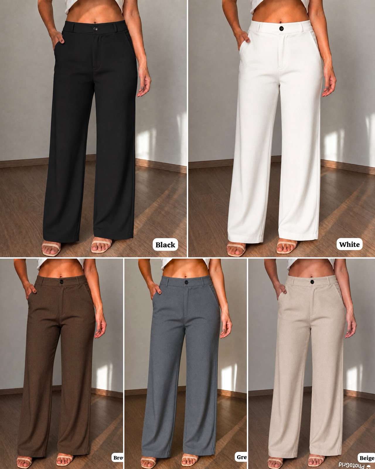 INLI THE KOREAN STYLE PANTS IMPORTED FABRIC FANCY LADIES BOTTOM WEAR COLLECTION 