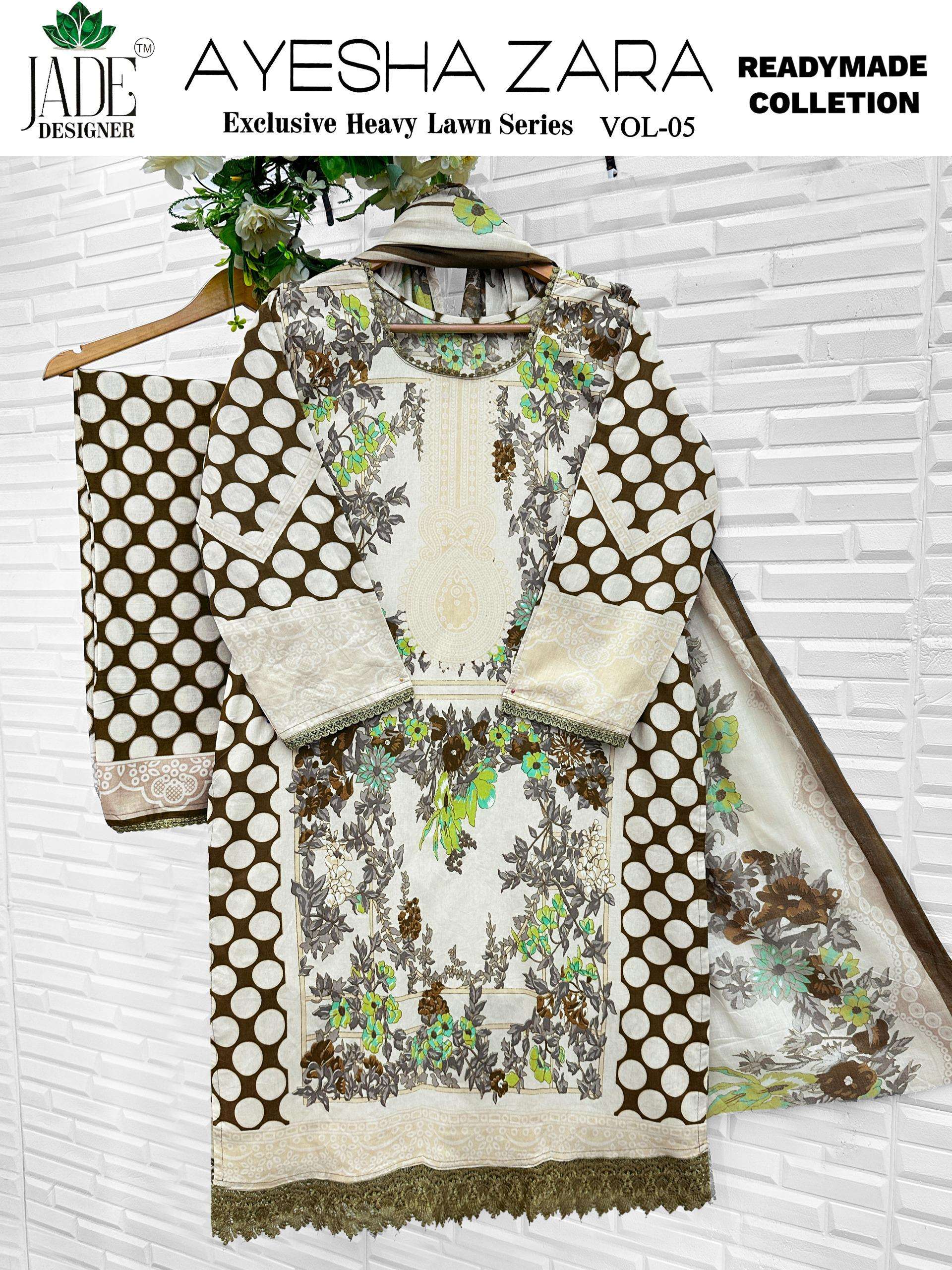 JADE AYESHA ZARA VOL 4 READY MADE COLLECTION 