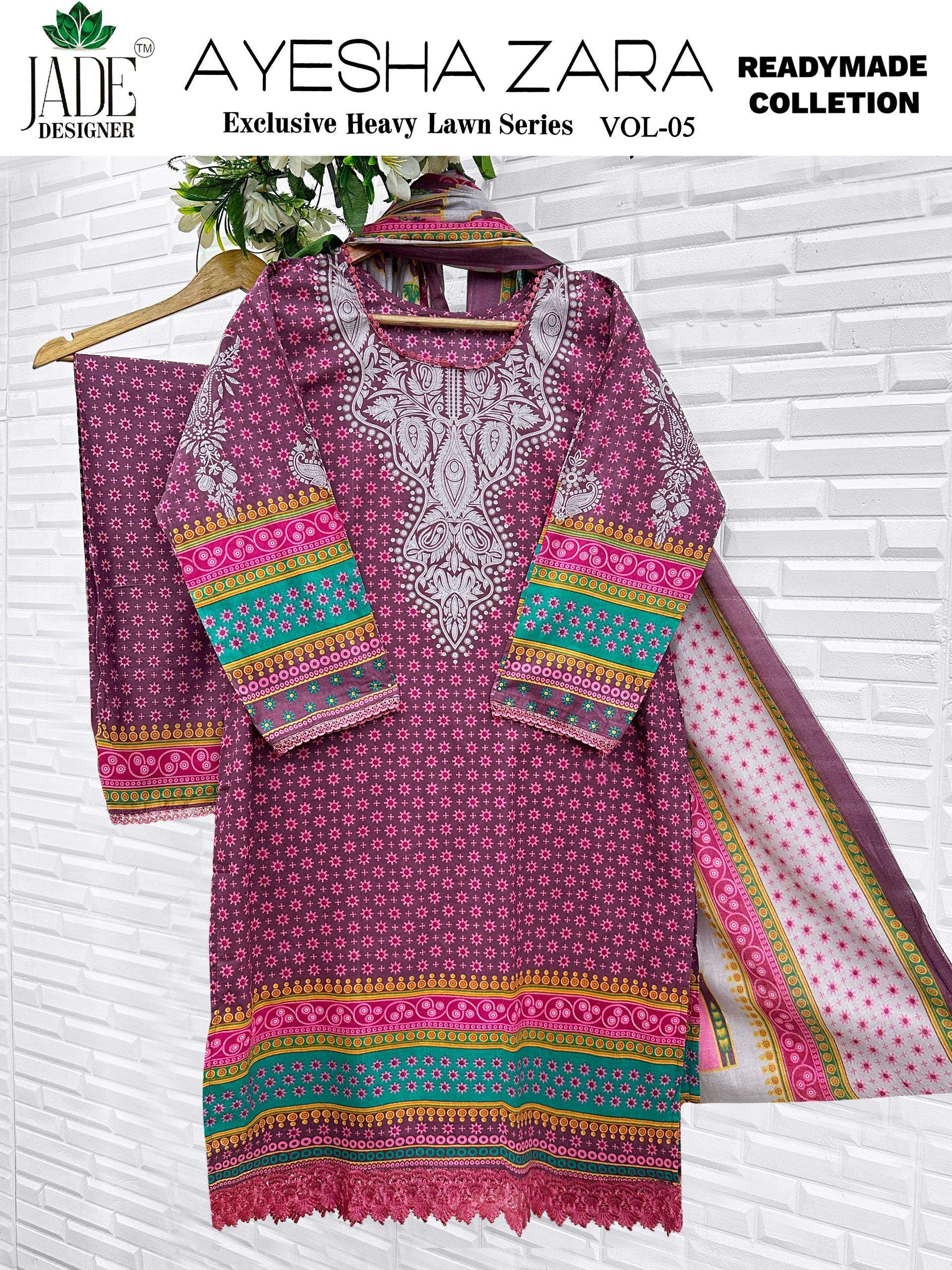 JADE AYESHA ZARA VOL 4 READY MADE COLLECTION 