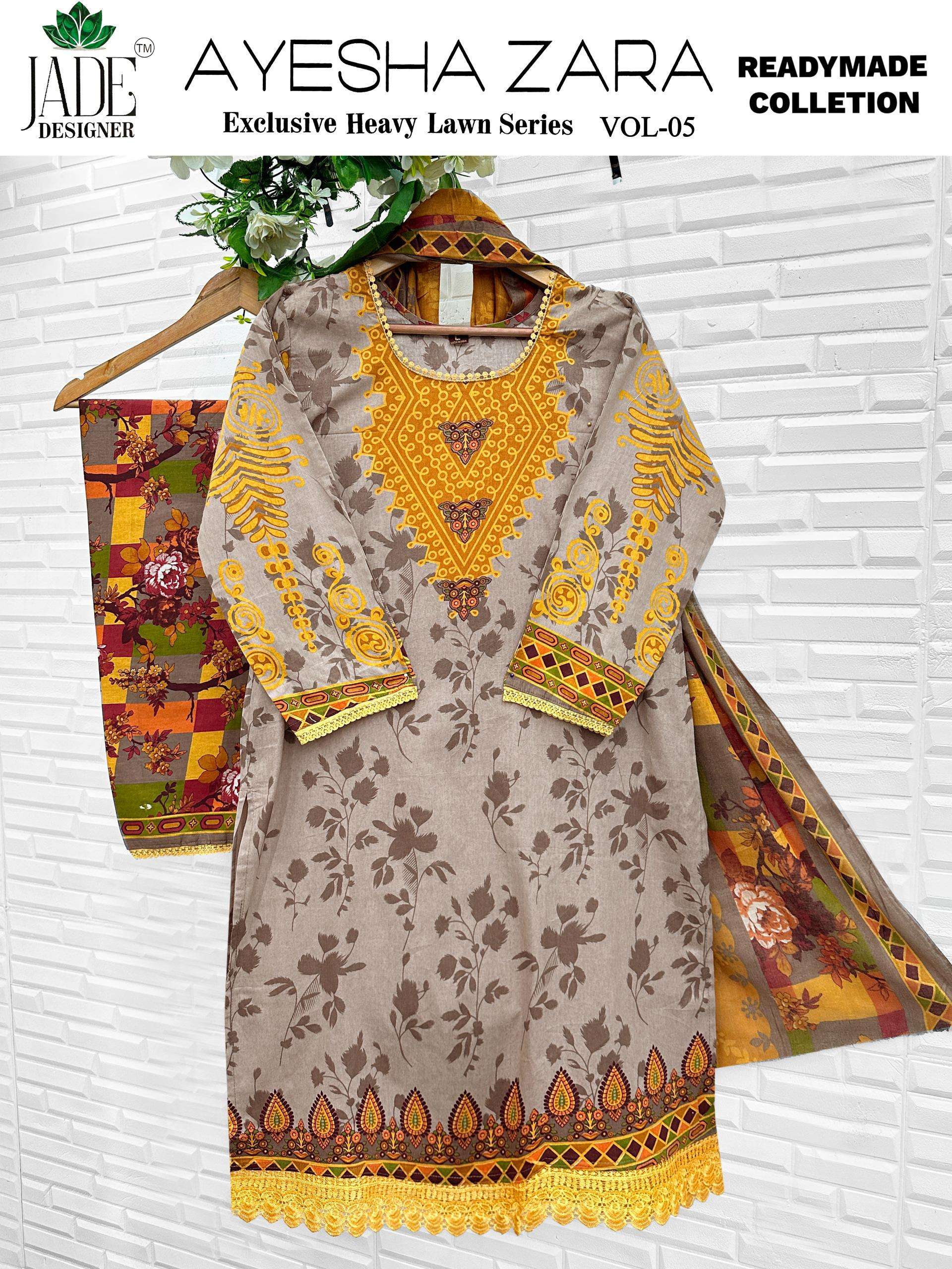 JADE AYESHA ZARA VOL 4 READY MADE COLLECTION 
