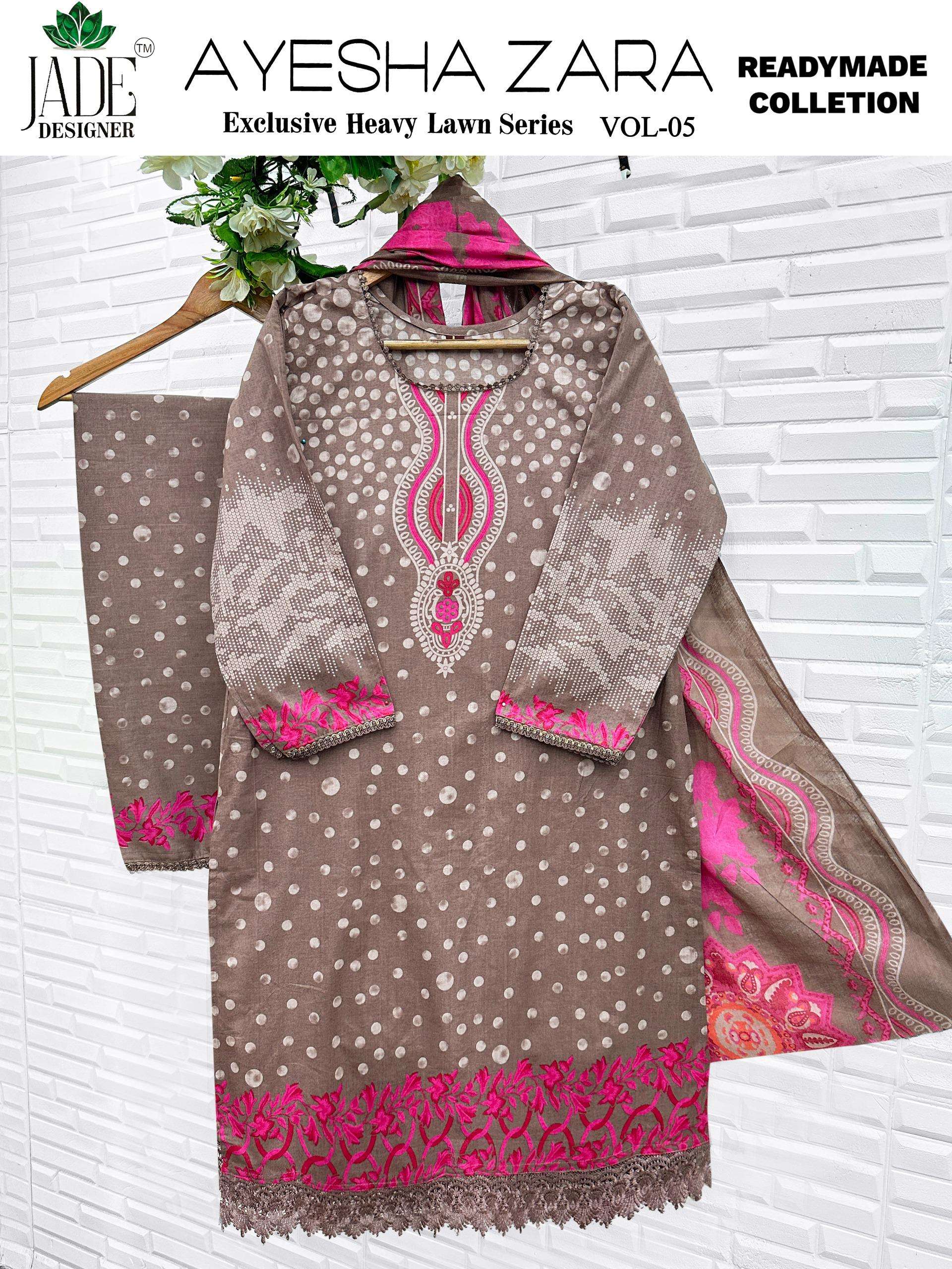 JADE AYESHA ZARA VOL 4 READY MADE COLLECTION 