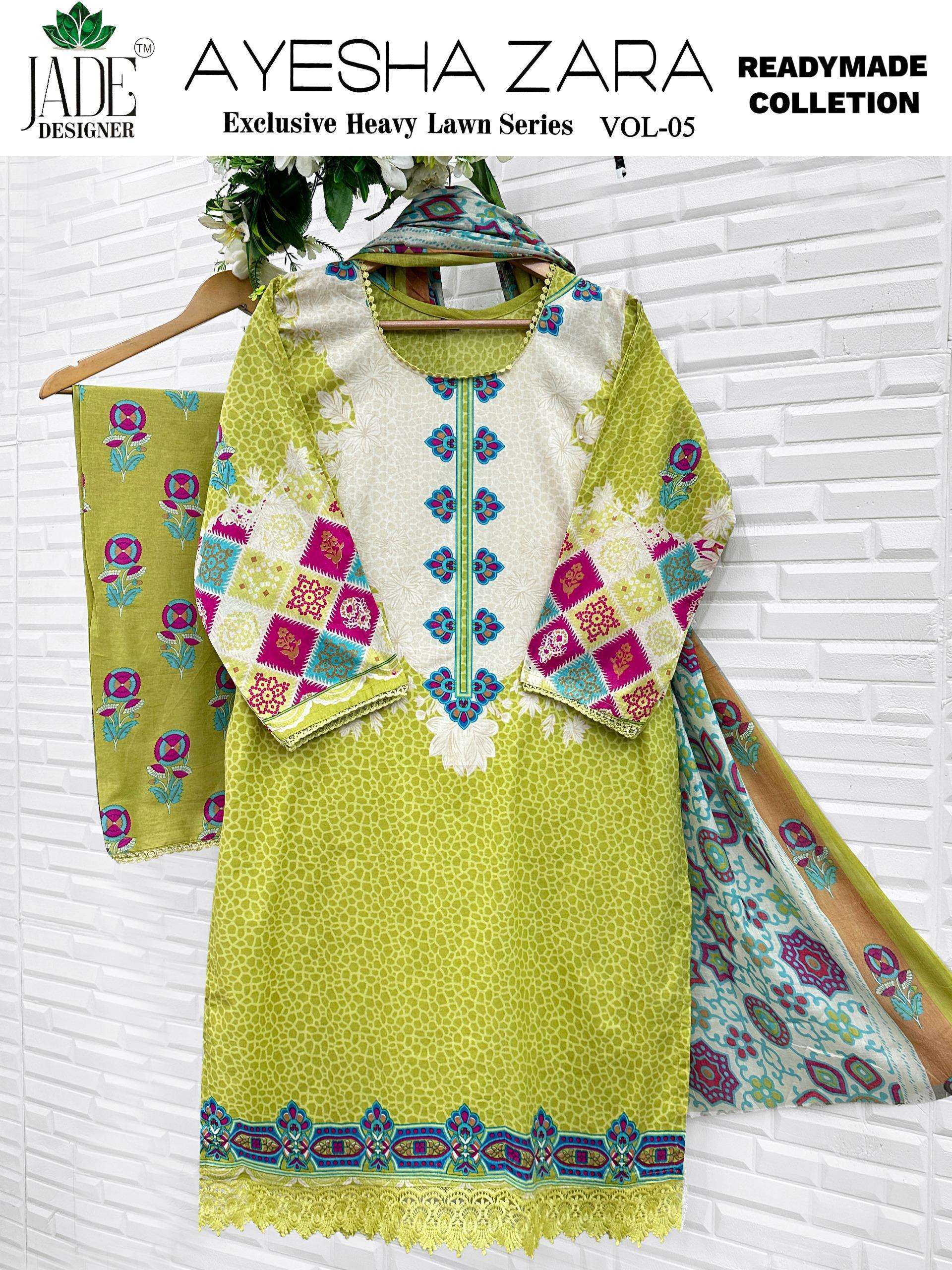 JADE AYESHA ZARA VOL 4 READY MADE COLLECTION 